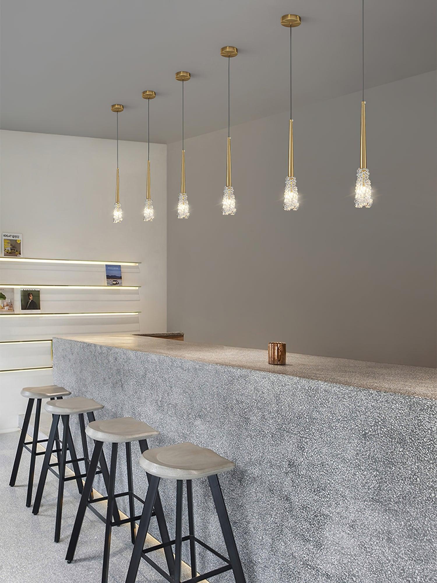 Mozzi Crystal Pendant Light - Blowlighting