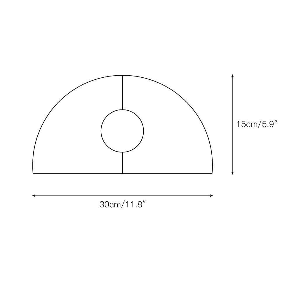 Nytheos Wandleuchte aus Harzglas-Letslighting