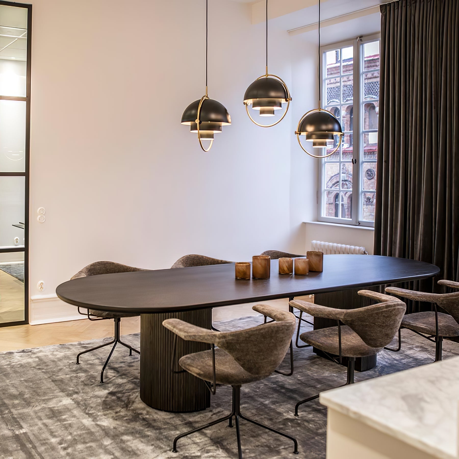 Deformed Ball Pendant Light - Blowlighting