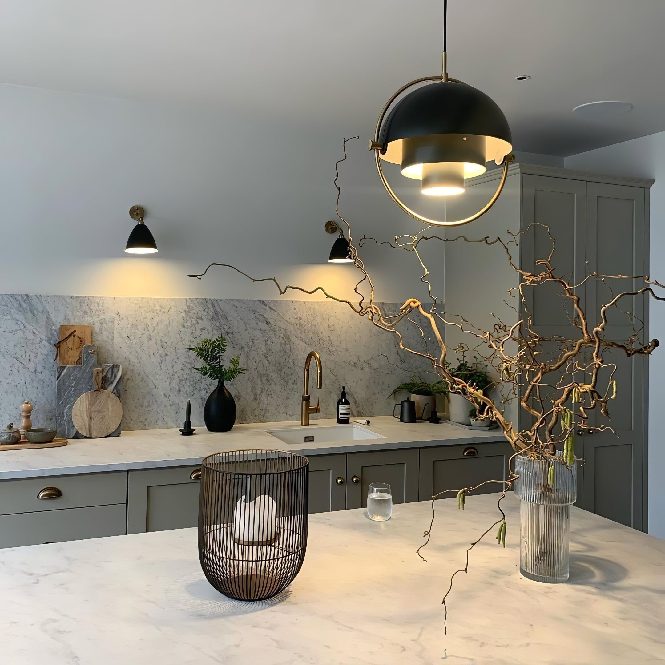 Deformed Ball Pendant Light - Blowlighting