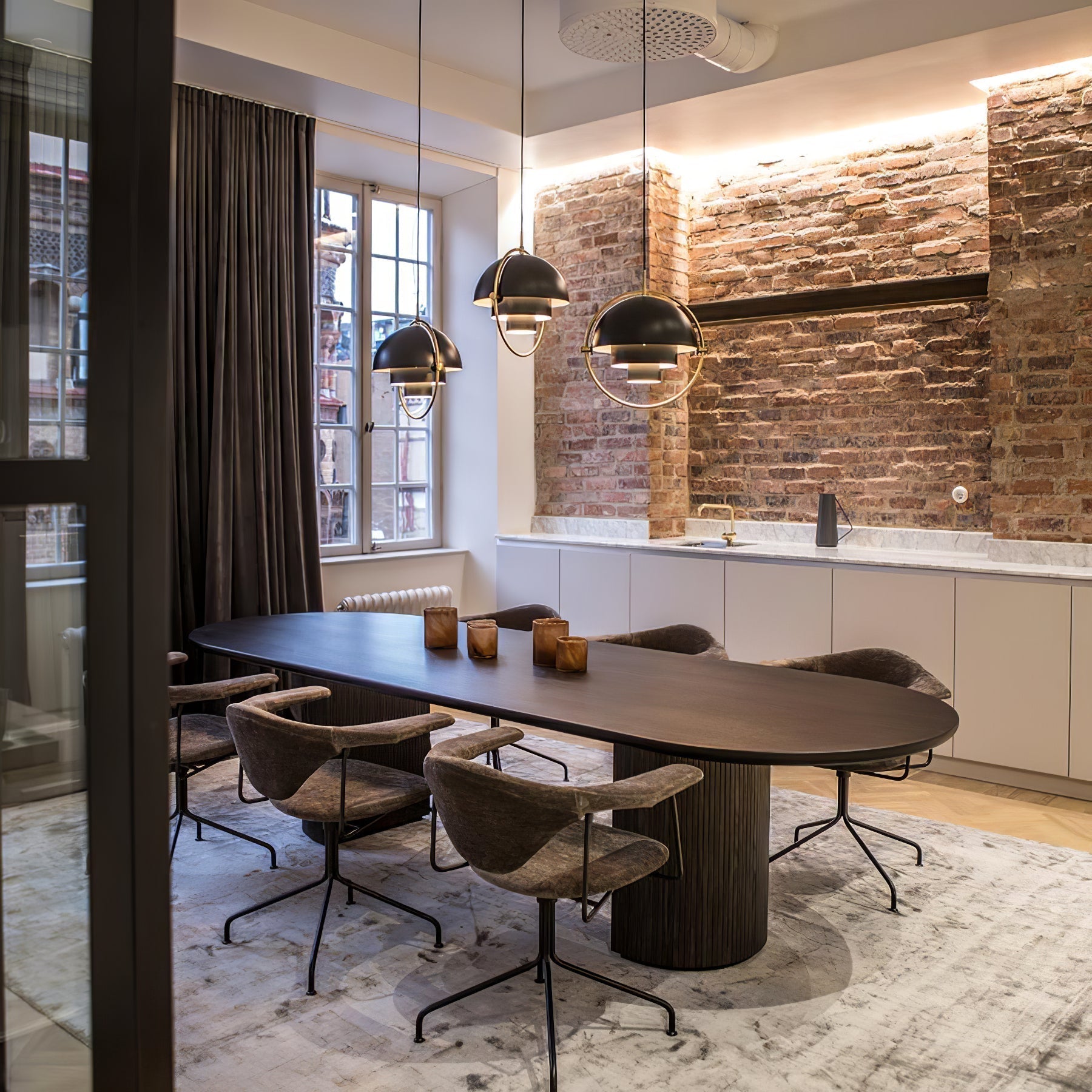 Deformed Ball Pendant Light - Blowlighting