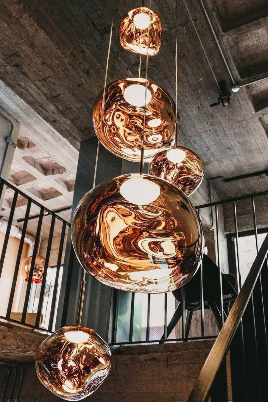Solara Pendant Lamp Blown Glass Irregular Cluster Sculptural - Letslighting