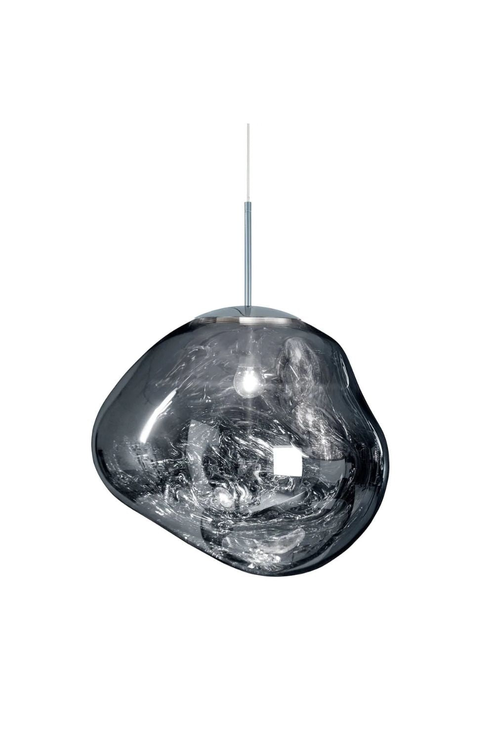 Solara Pendant Lamp Blown Glass Irregular Cluster Sculptural - Letslighting