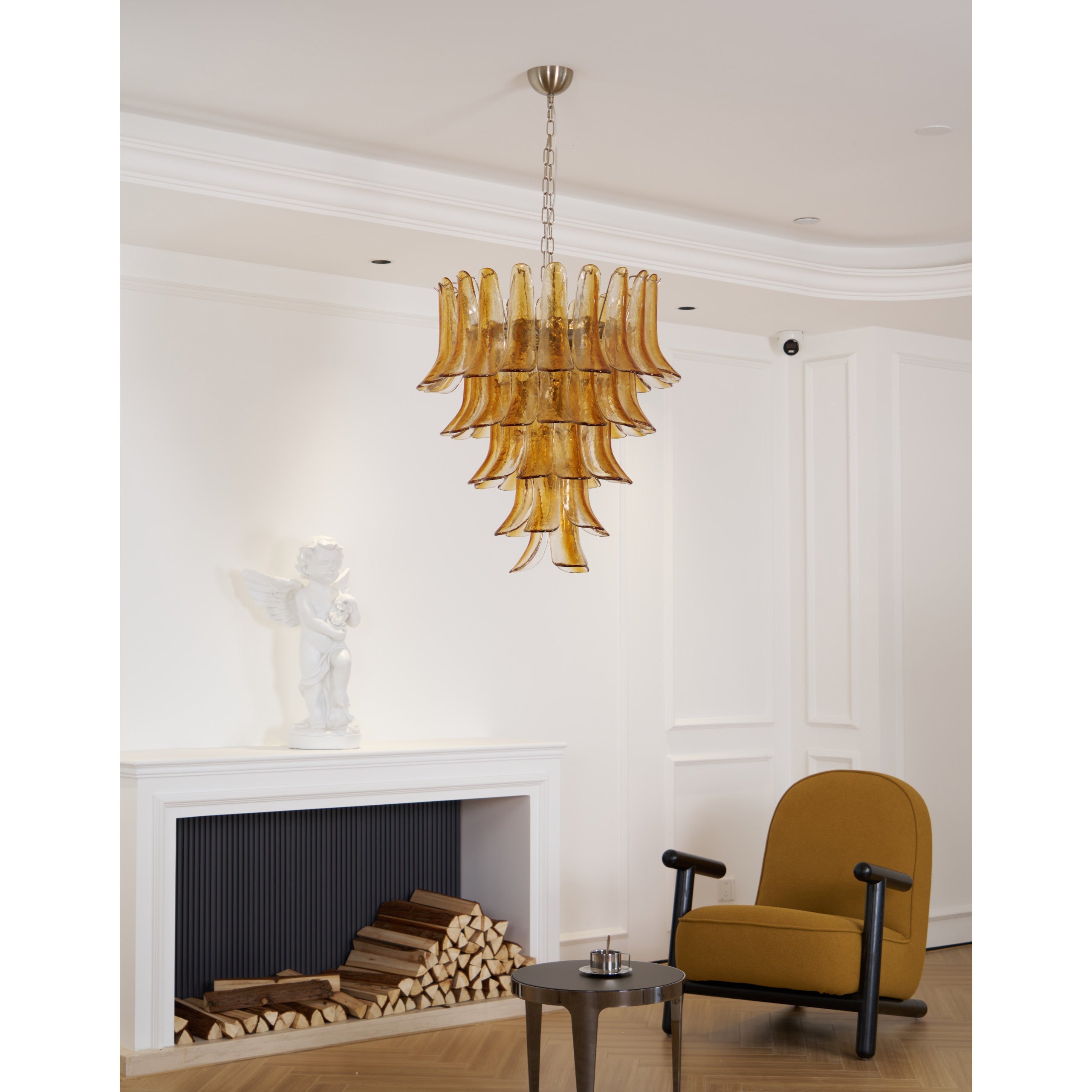 Orshaan Postmodern Luxury Metal Glass Chandelier - Letslighting