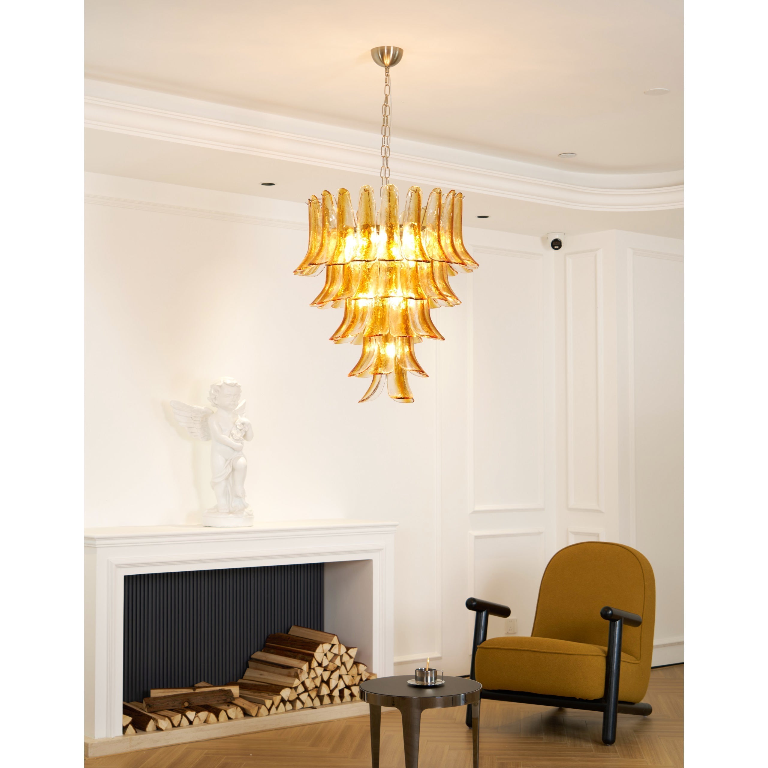 Orshaan Postmodern Luxury Metal Glass Chandelier - Letslighting