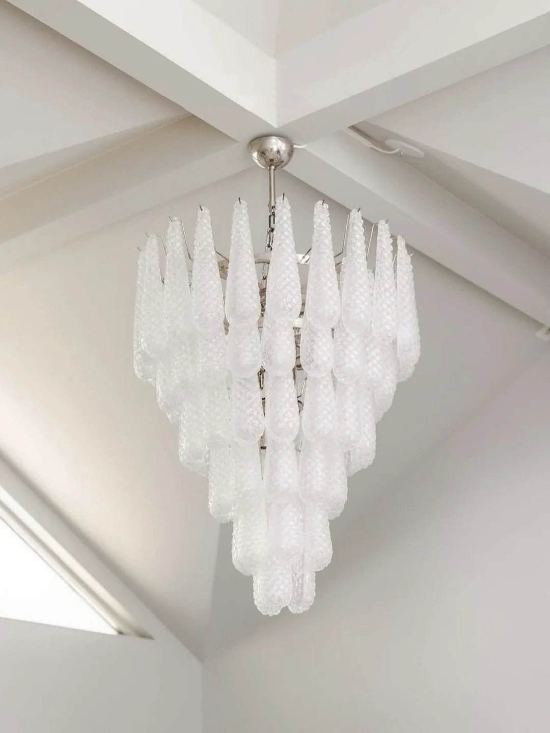 Aurora Chandelier Pinecone Murano Glass Textured Luxury - Neutralighting