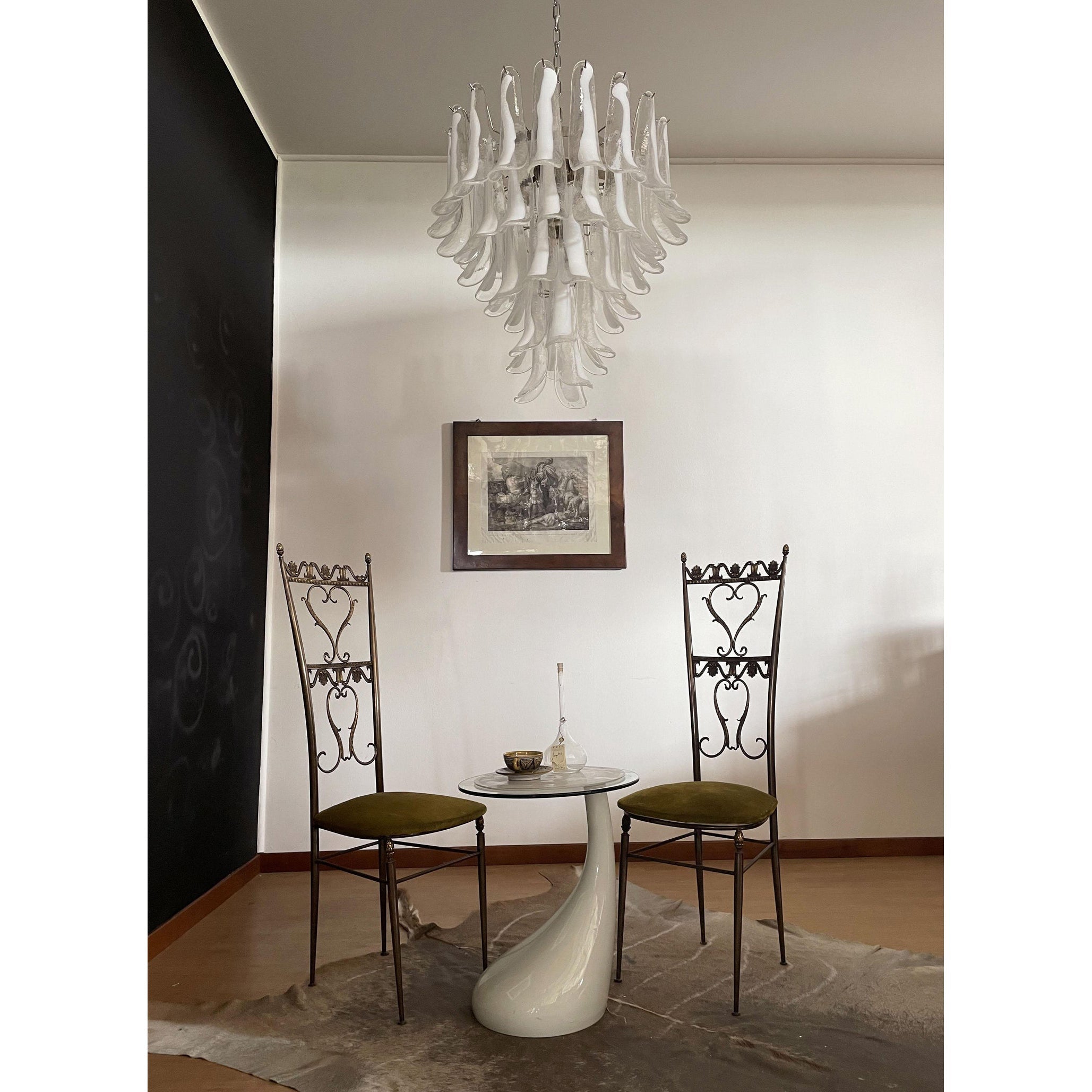 Alsorisra Postmodern Luxury Petal Glass Chandelier - Letslighting