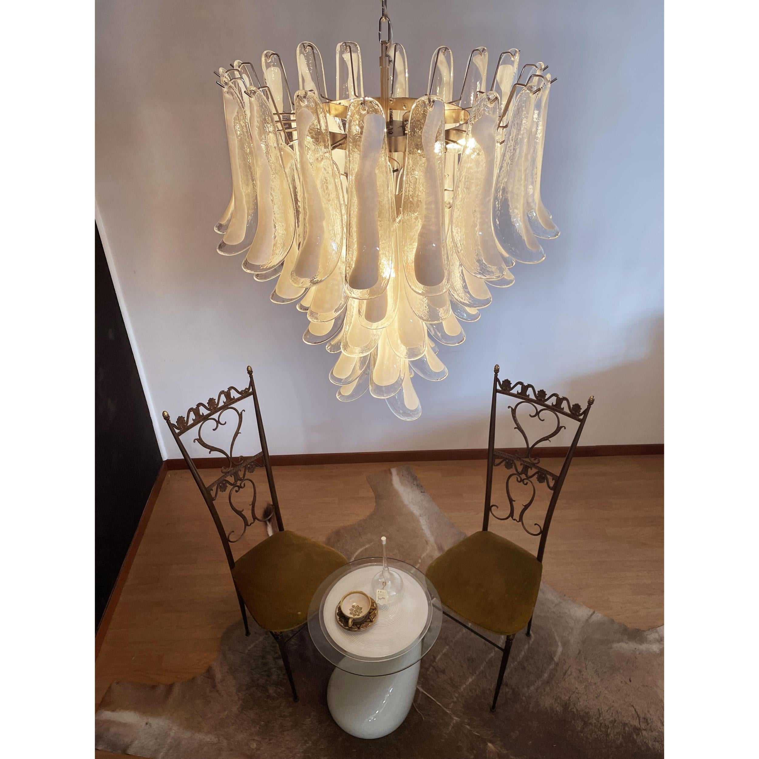 Alsorisra Postmodern Luxury Petal Glass Chandelier - Letslighting