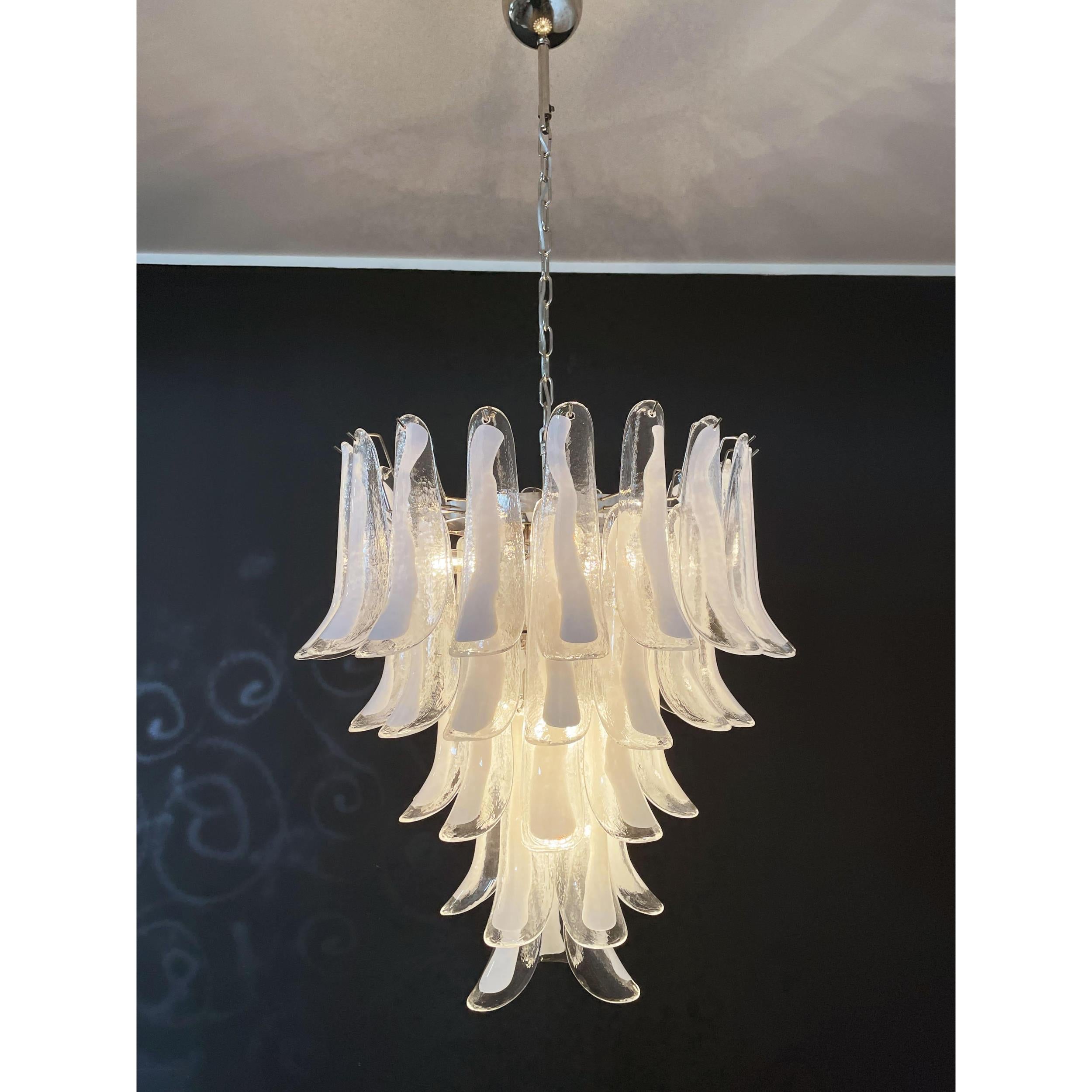 Alsorisra Postmodern Luxury Petal Glass Chandelier - Letslighting