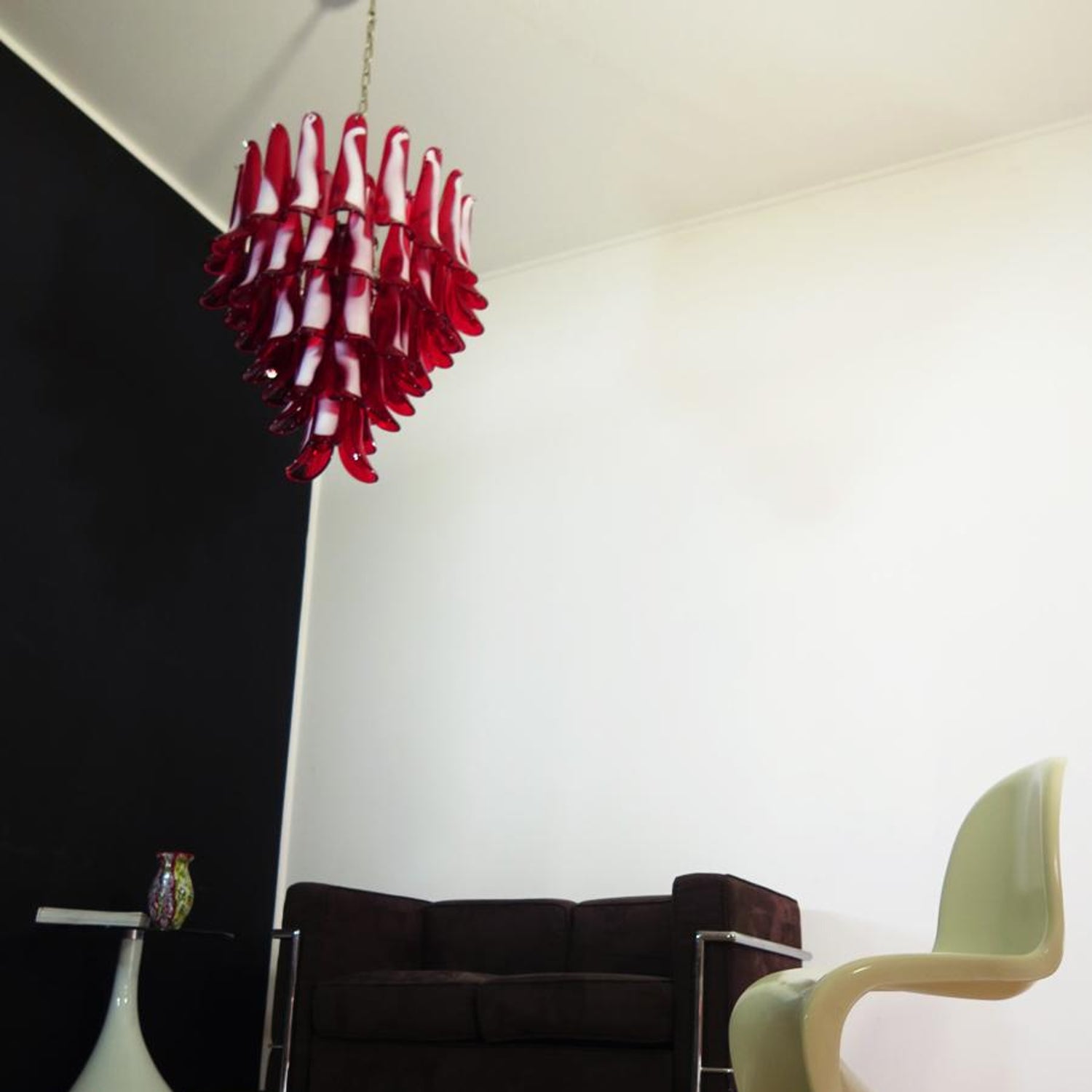 Alsorisra Postmodern Luxury Petal Glass Chandelier - Letslighting