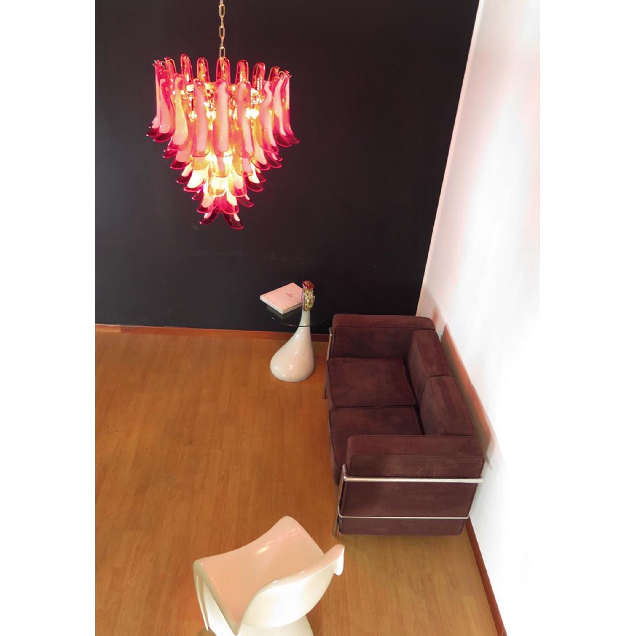 Alsorisra Postmodern Luxury Petal Glass Chandelier - Letslighting