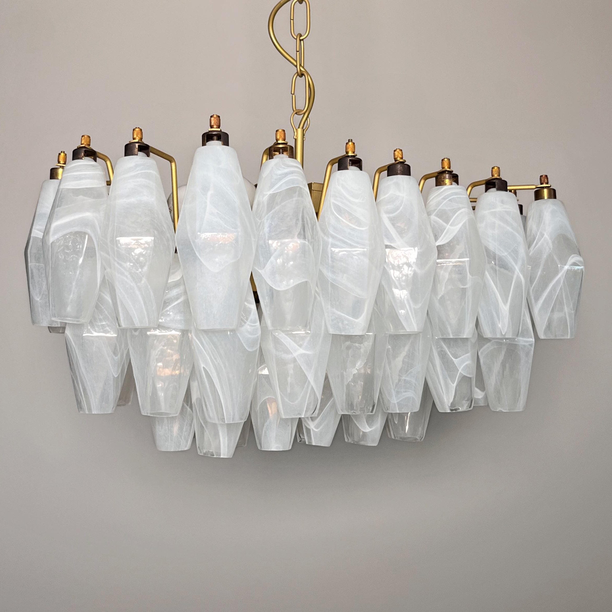 Ardoriel Postmodern Luxury Poliedri Alabaster Chandelier - Letslighting