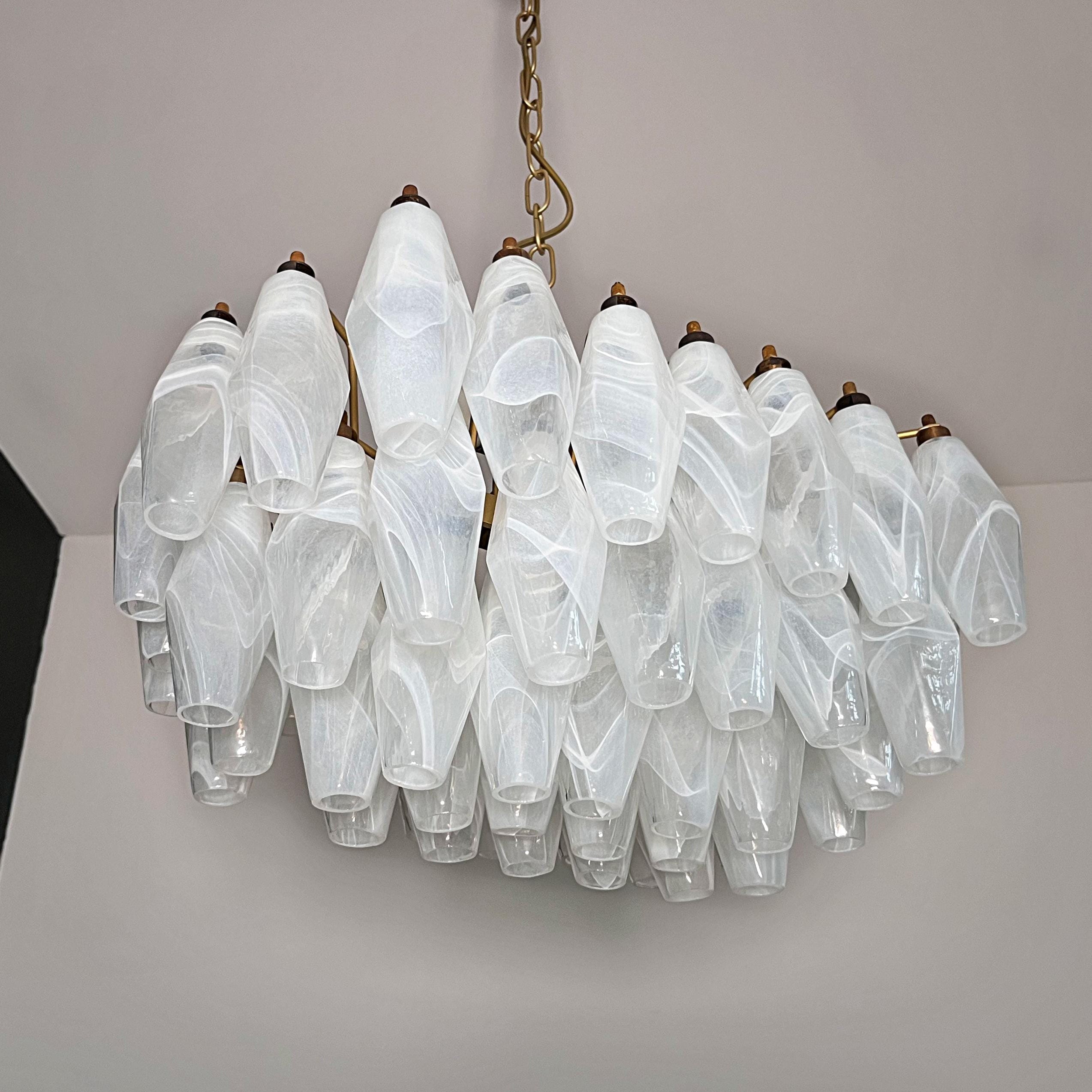 Ardoriel Postmodern Luxury Poliedri Alabaster Chandelier - Letslighting
