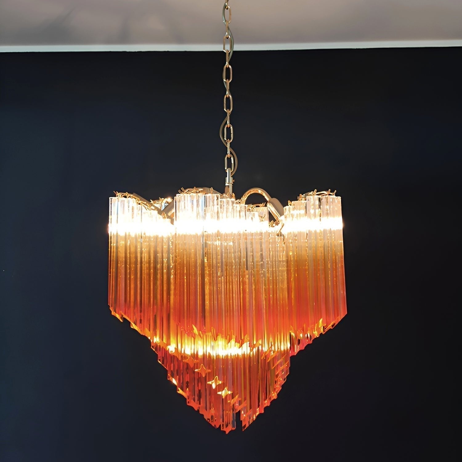 Evmararae Kronleuchter aus Farbverlaufsglas-Letslighting