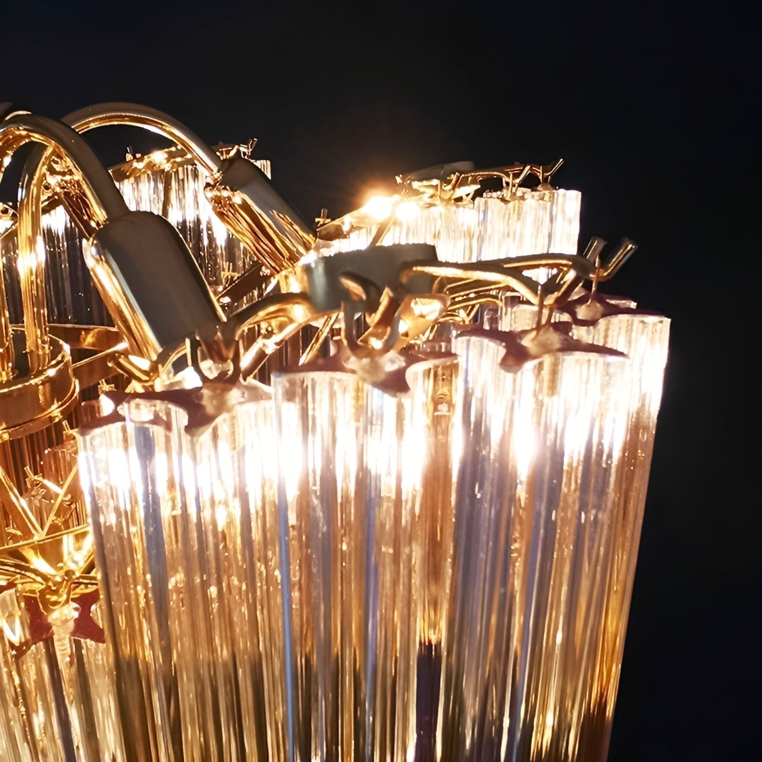 Evmararae Kronleuchter aus Farbverlaufsglas-Letslighting