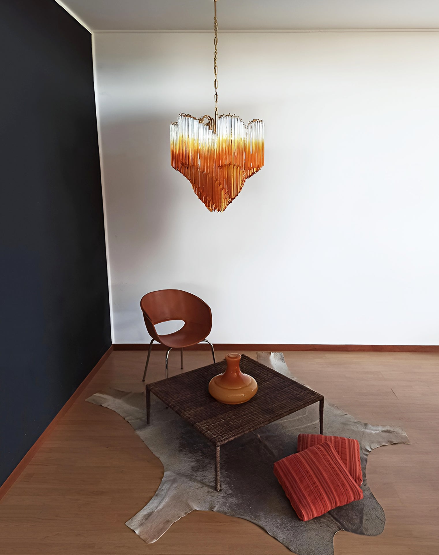 Evmararae Kronleuchter aus Farbverlaufsglas-Letslighting