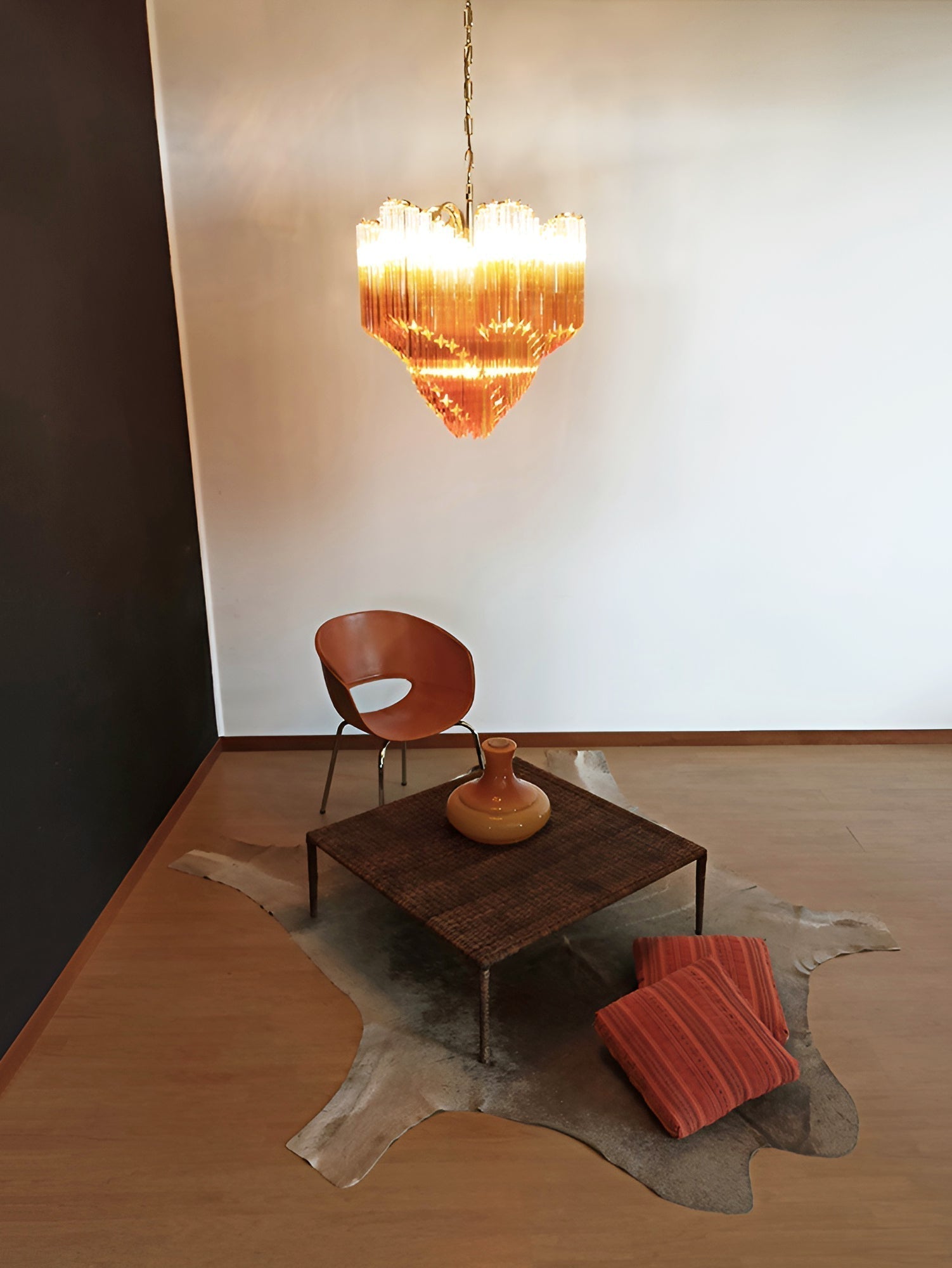 Evmararae Kronleuchter aus Farbverlaufsglas-Letslighting