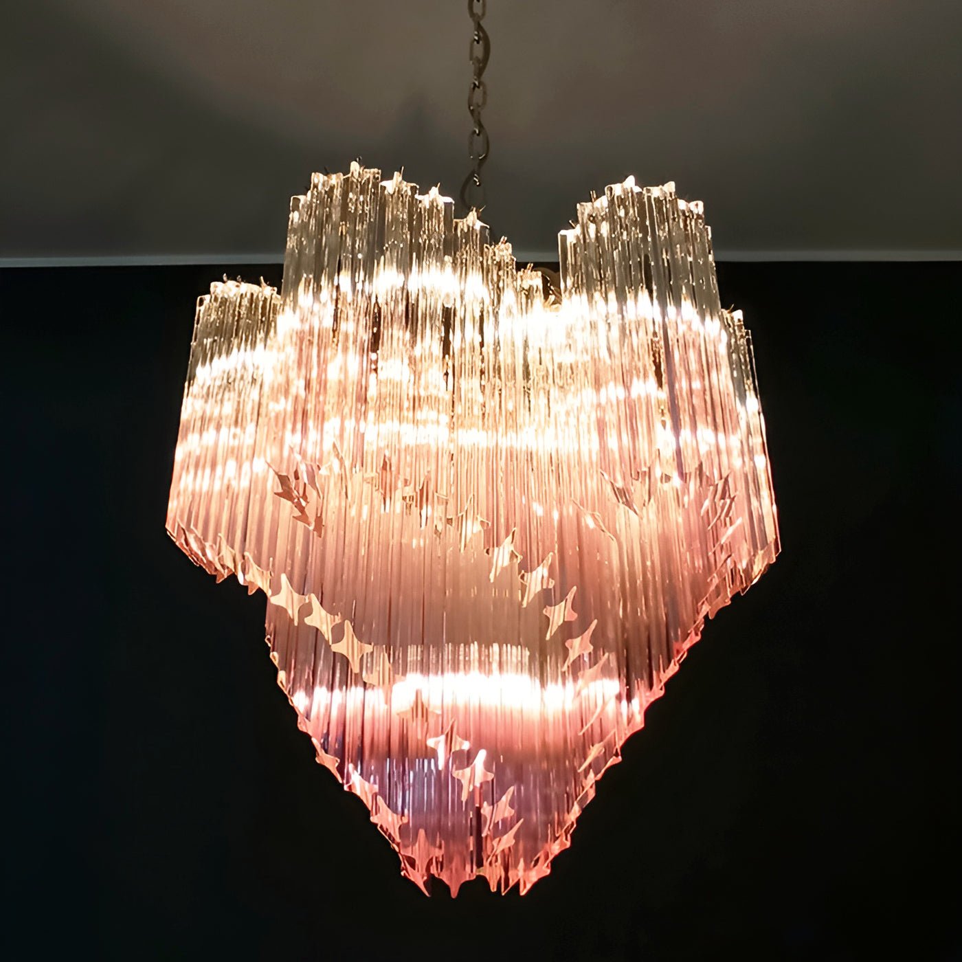 Evmararae Kronleuchter aus Farbverlaufsglas-Letslighting