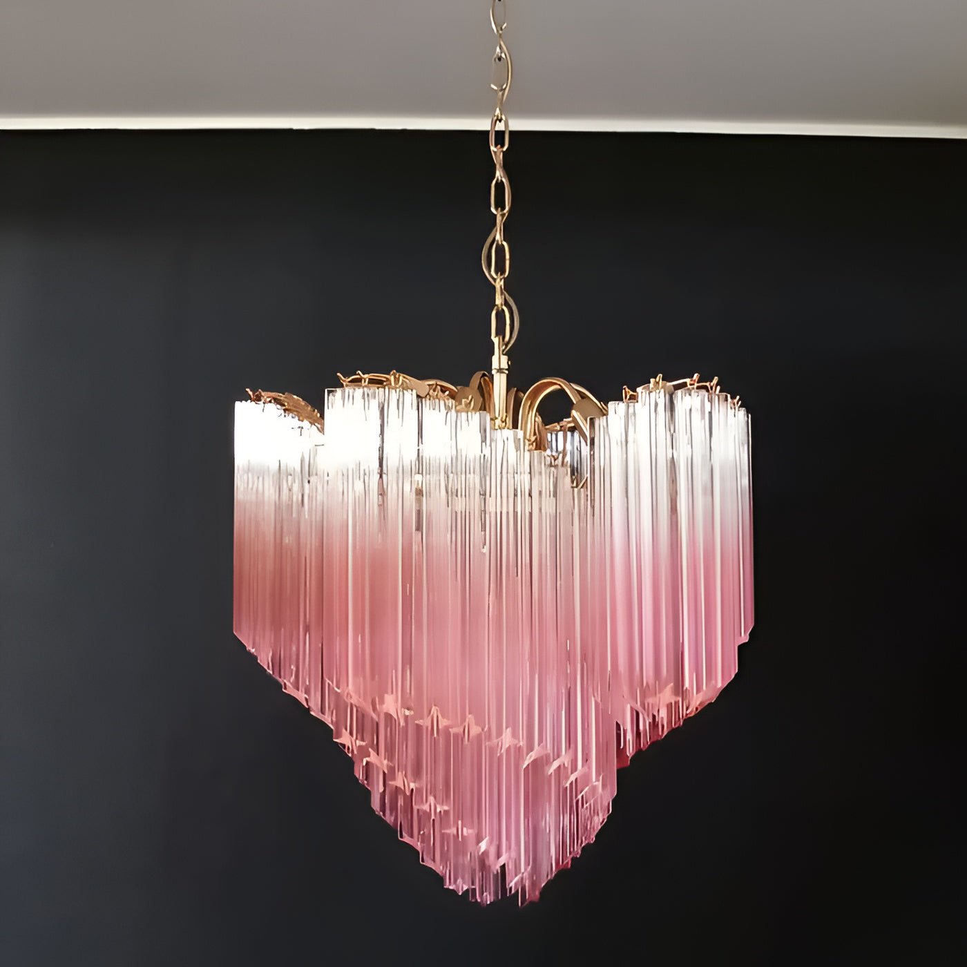 Evmararae Kronleuchter aus Farbverlaufsglas-Letslighting