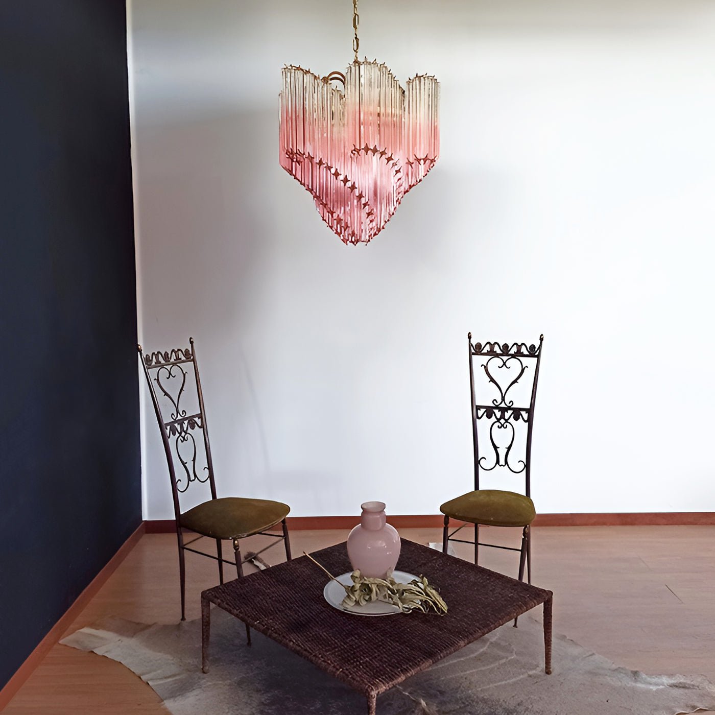 Evmararae Kronleuchter aus Farbverlaufsglas-Letslighting