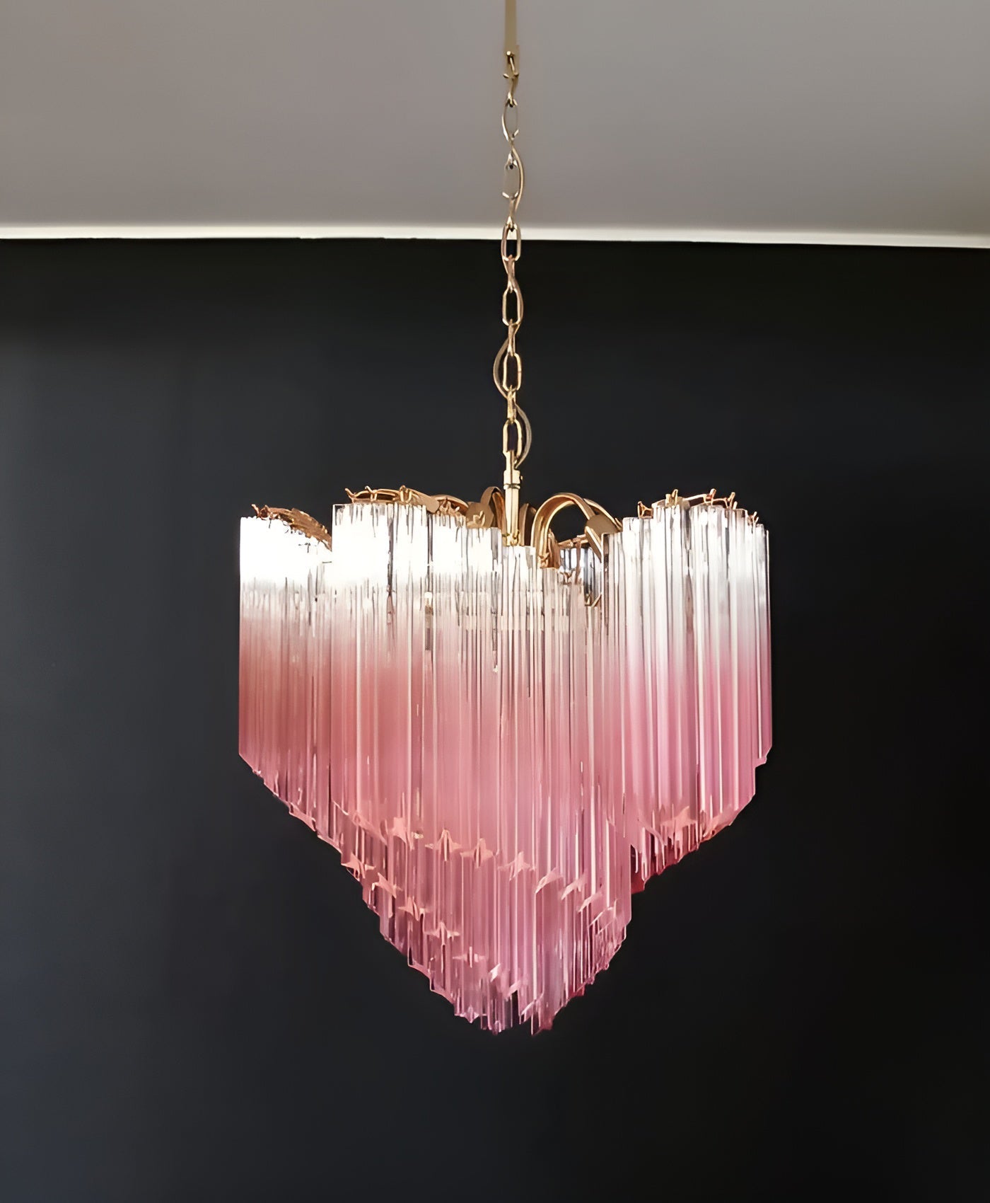 Evmararae Kronleuchter aus Farbverlaufsglas-Letslighting