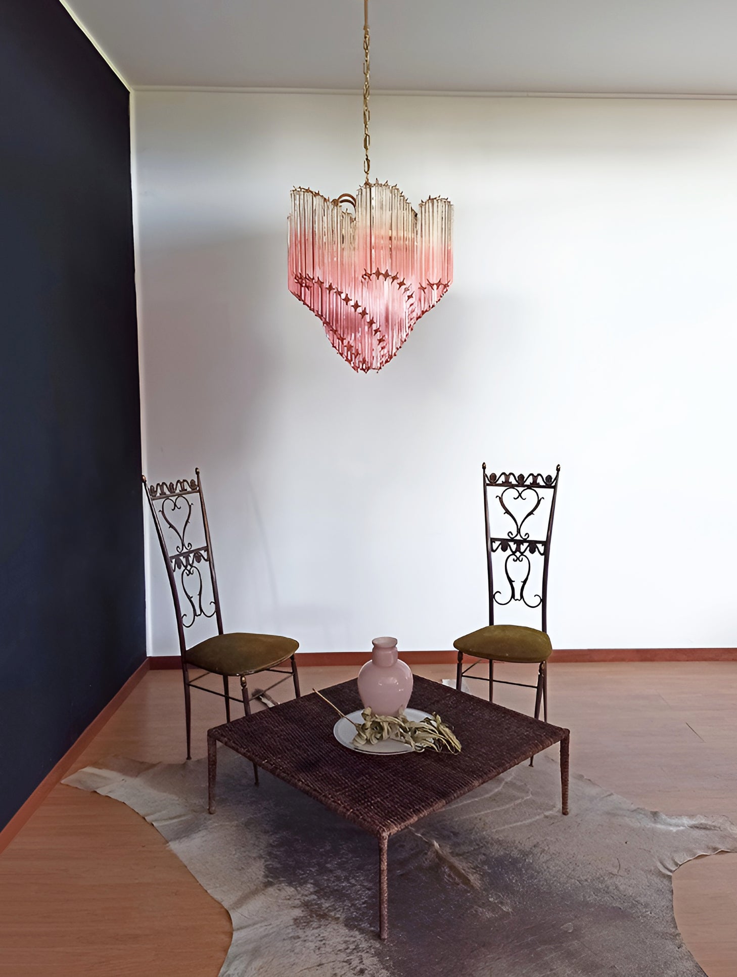 Evmararae Kronleuchter aus Farbverlaufsglas-Letslighting