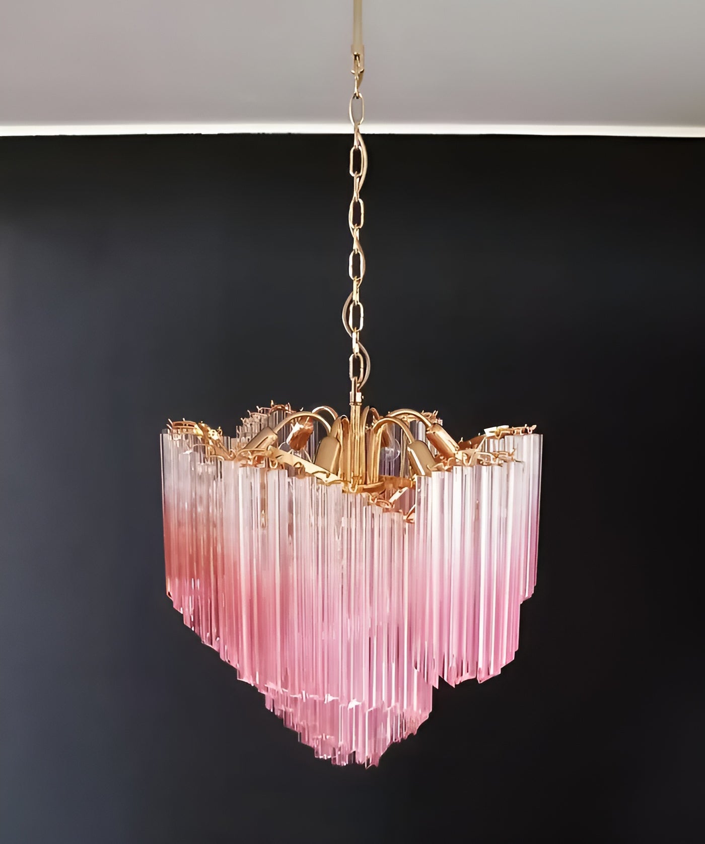 Evmararae Kronleuchter aus Farbverlaufsglas-Letslighting