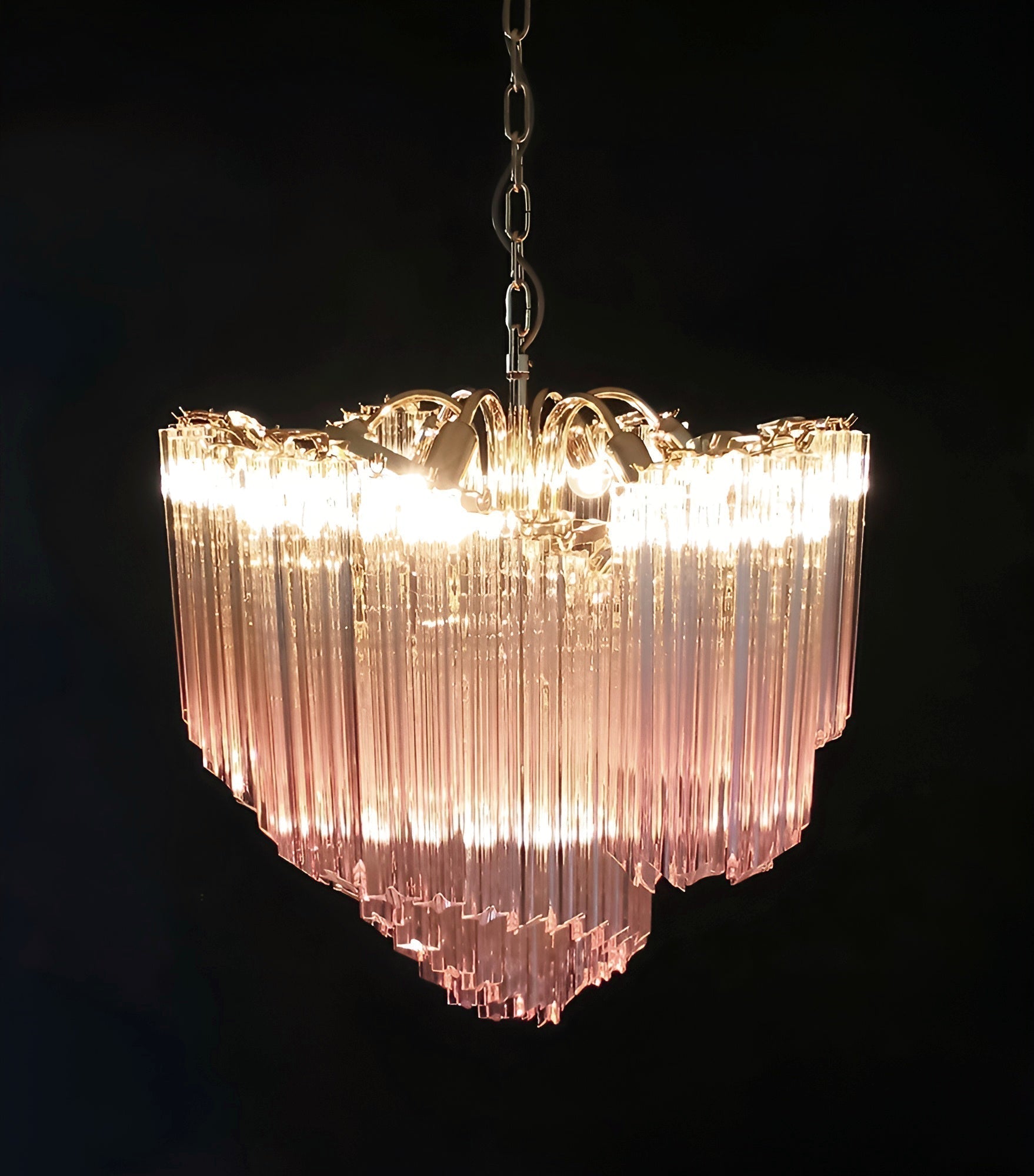 Evmararae Kronleuchter aus Farbverlaufsglas-Letslighting