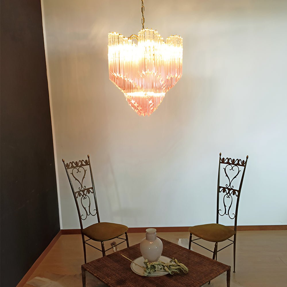 Evmararae Kronleuchter aus Farbverlaufsglas-Letslighting