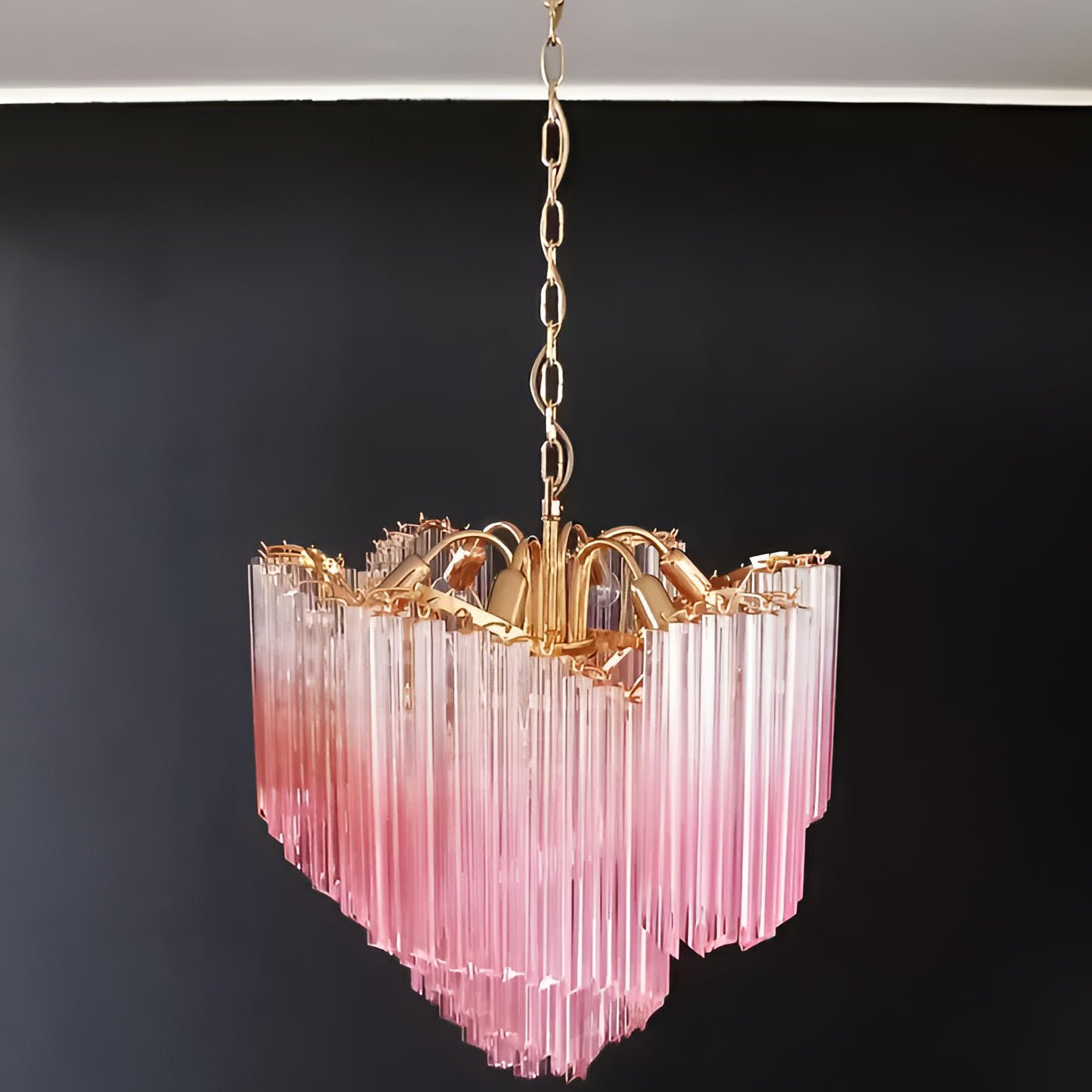 Evmararae Kronleuchter aus Farbverlaufsglas-Letslighting