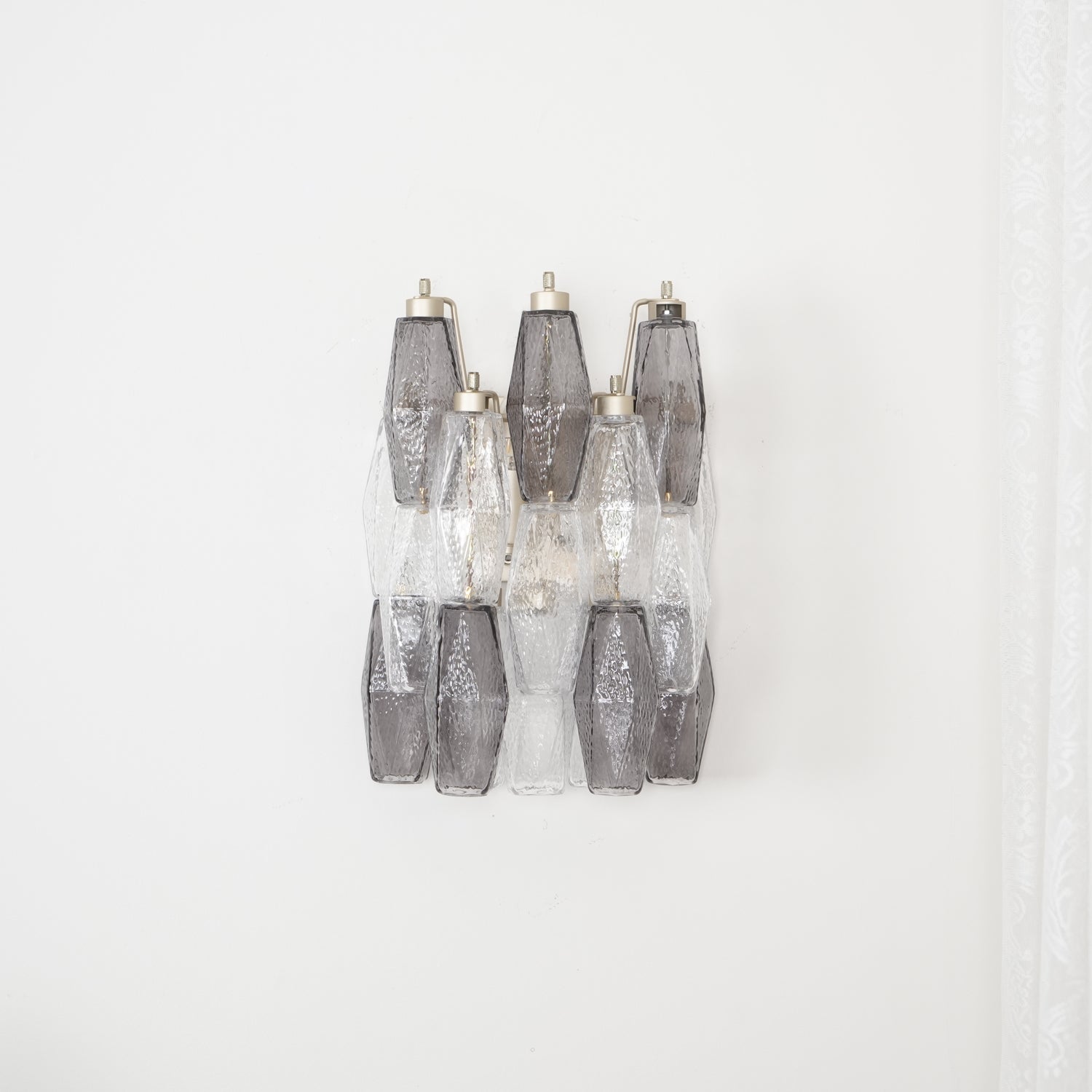 Aurora Wall Lamp Rhombus Glass Tiered - Neutralighting