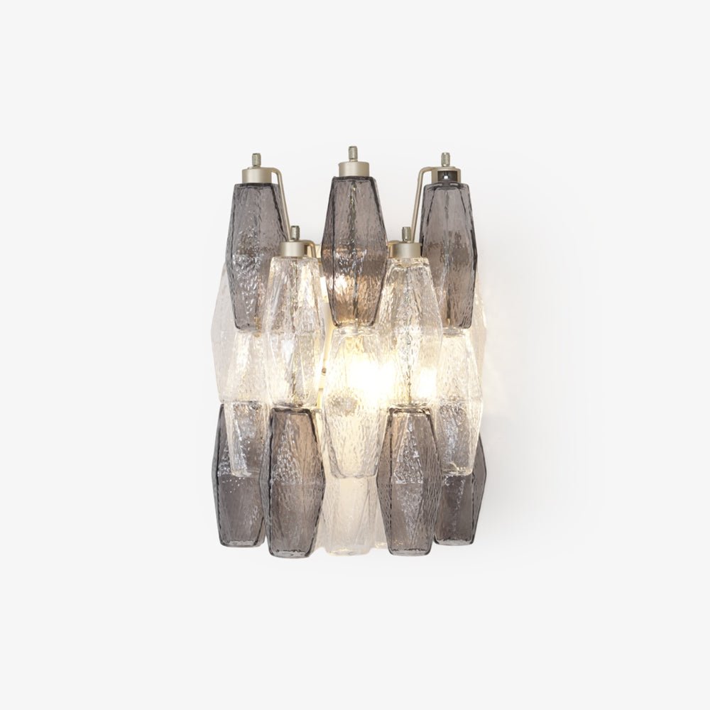 Aurora Wall Lamp Rhombus Glass Tiered - Neutralighting
