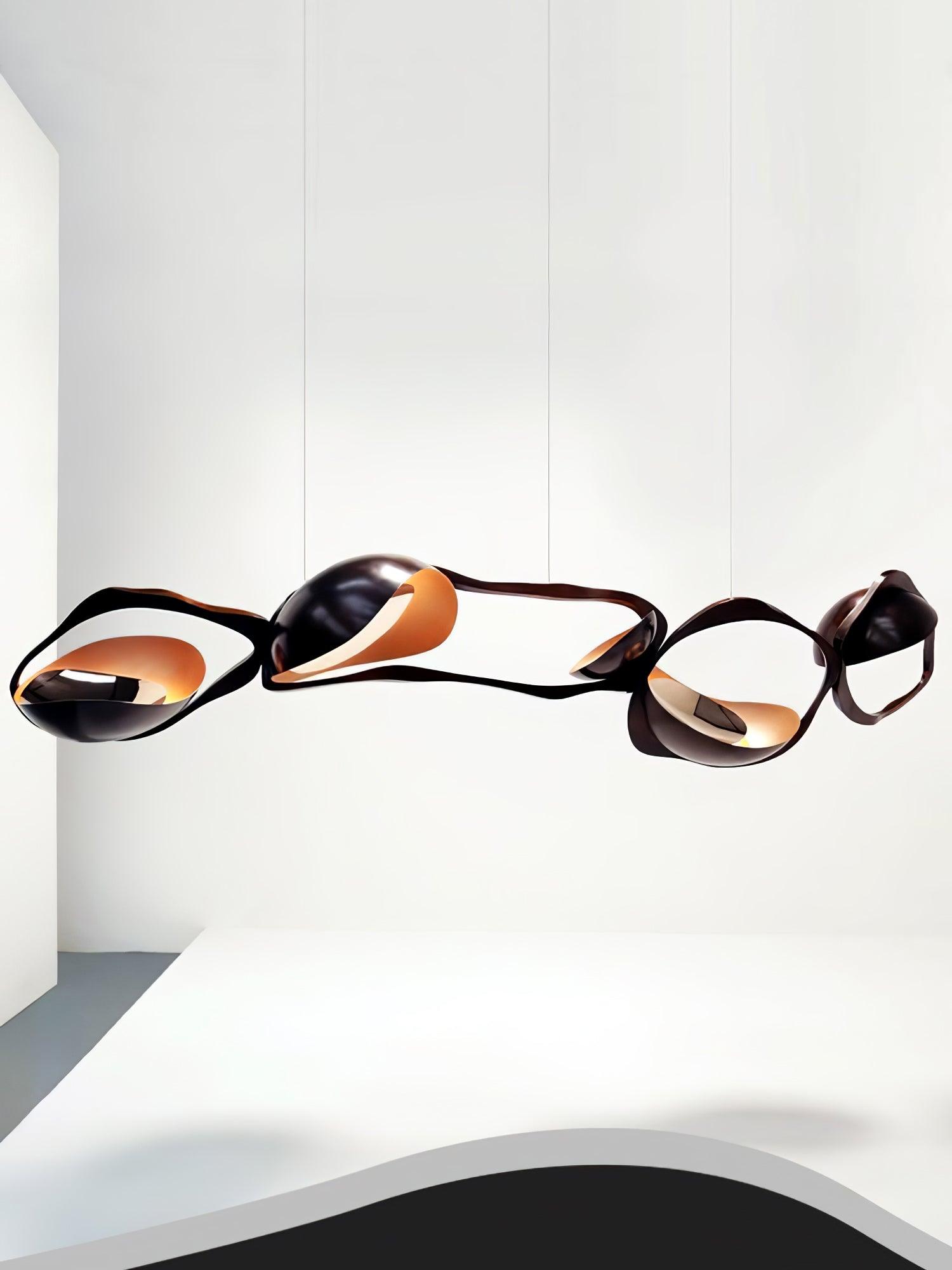 Lustra Künstlerische LED Pendelleuchte für das Wohnzimmer-Letslighting