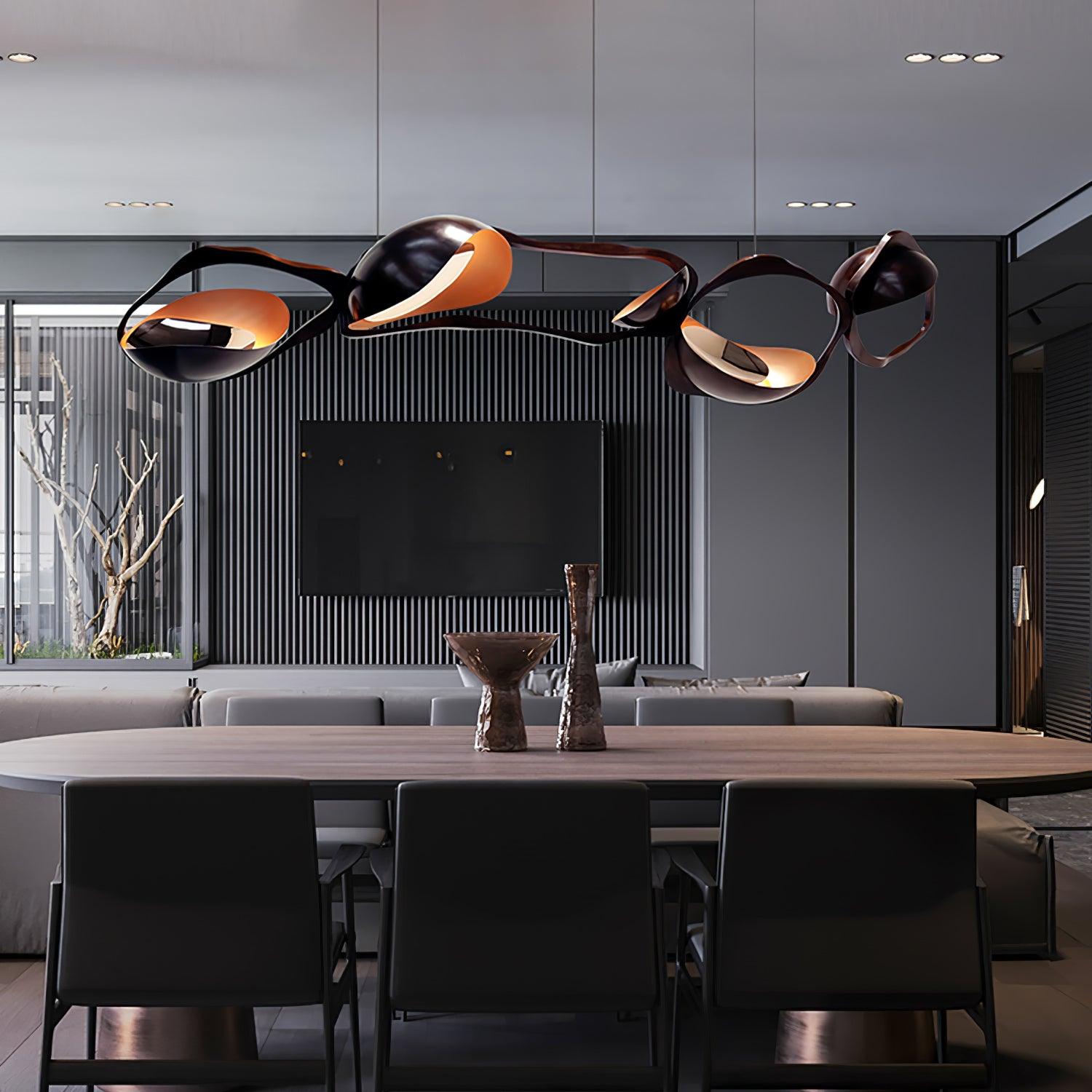 Lustra Künstlerische LED Pendelleuchte für das Wohnzimmer-Letslighting