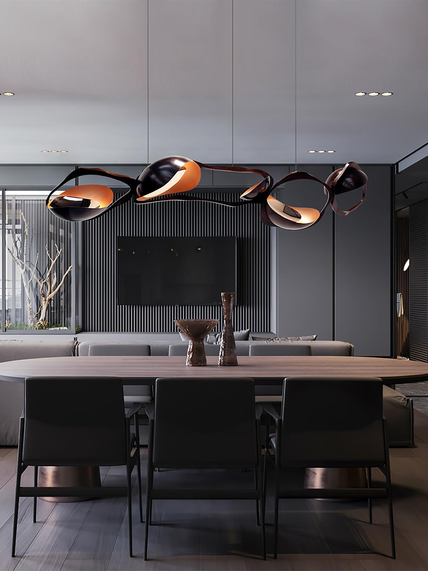 Lustra Künstlerische LED Pendelleuchte für das Wohnzimmer-Letslighting