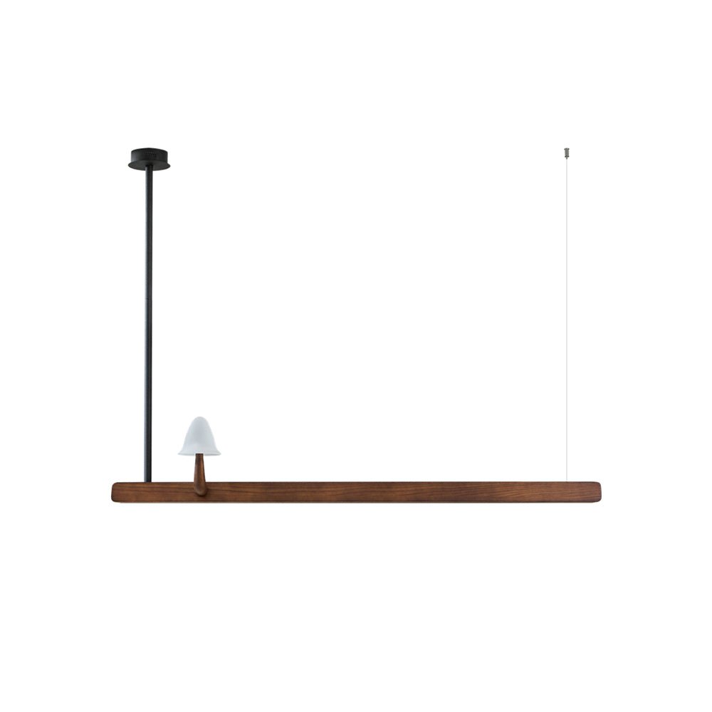 Lustra Kronleuchter Pilz Holz Minimalistisch Modern-Letslighting