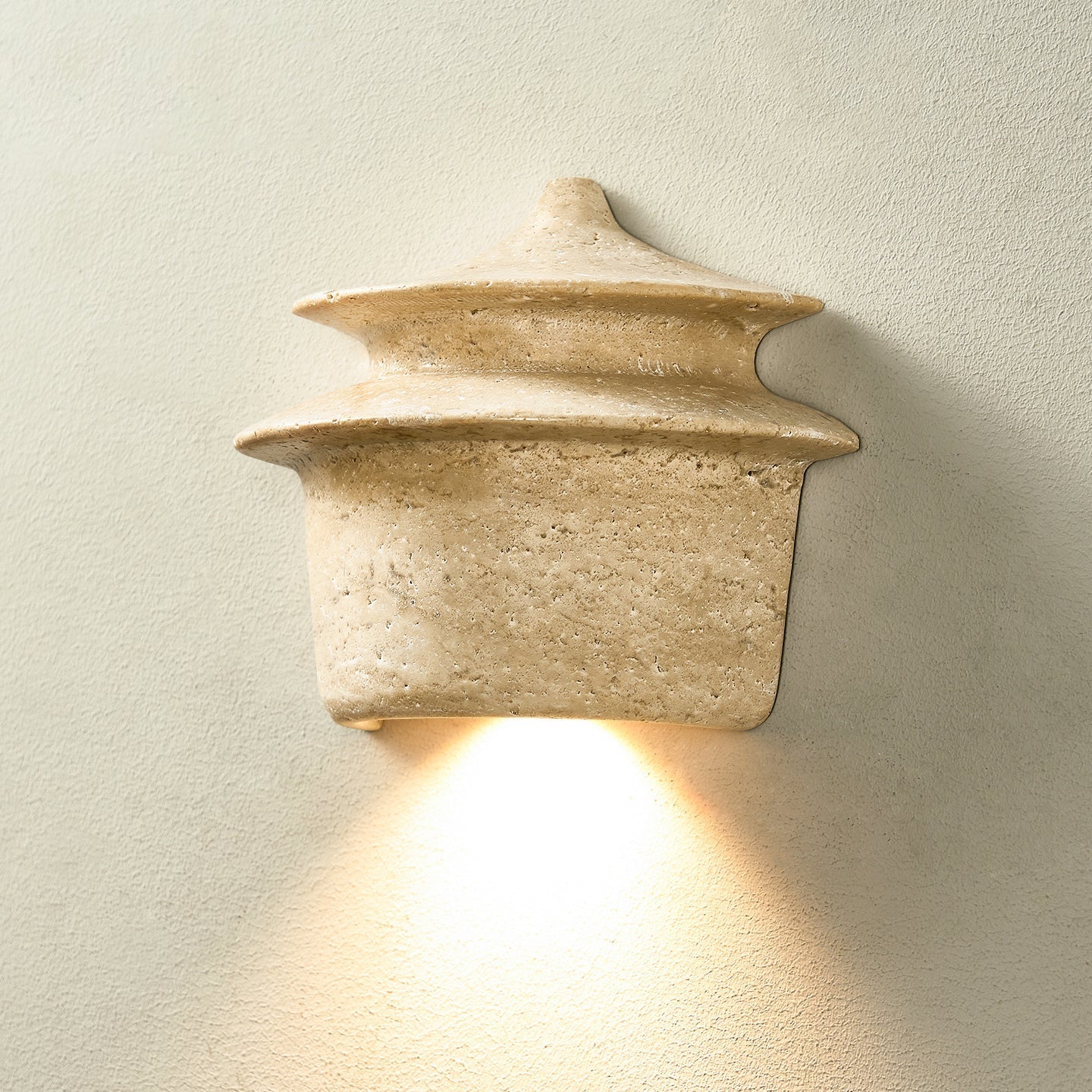 Zeloror Individual Creativity Travertine Wall Lamp - Letslighting