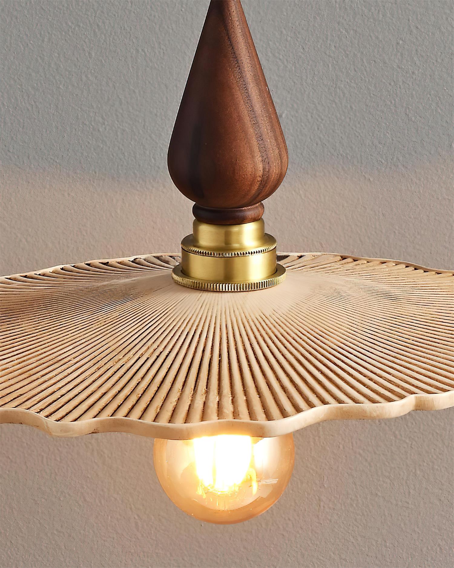 Vintage Pilzinspirierte Pendelleuchte Retro-Letslighting