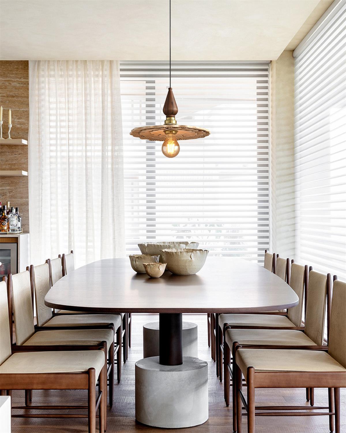 Vintage Pilzinspirierte Pendelleuchte Retro-Letslighting