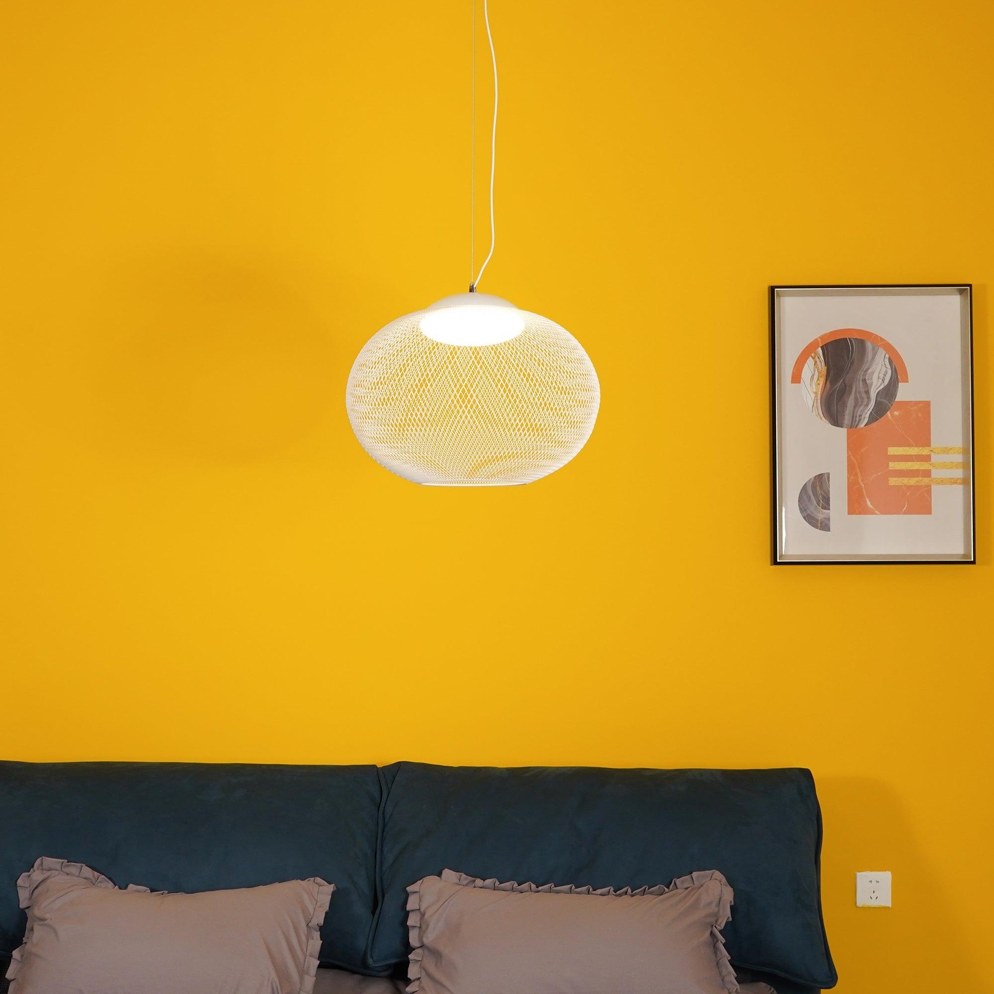 Lustra Pendelleuchte lic Netz Schwarz-Letslighting