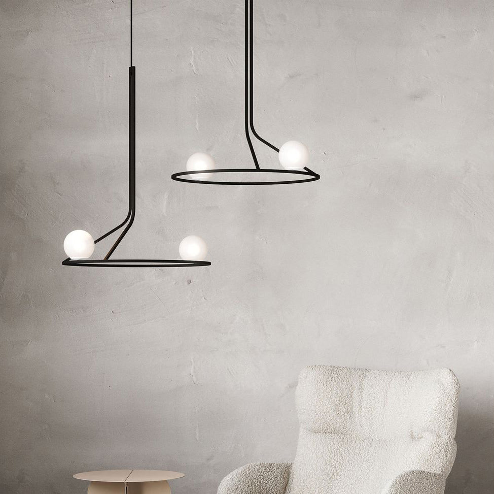 Ilthael Kronleuchter aus Messing und Glas-Letslighting