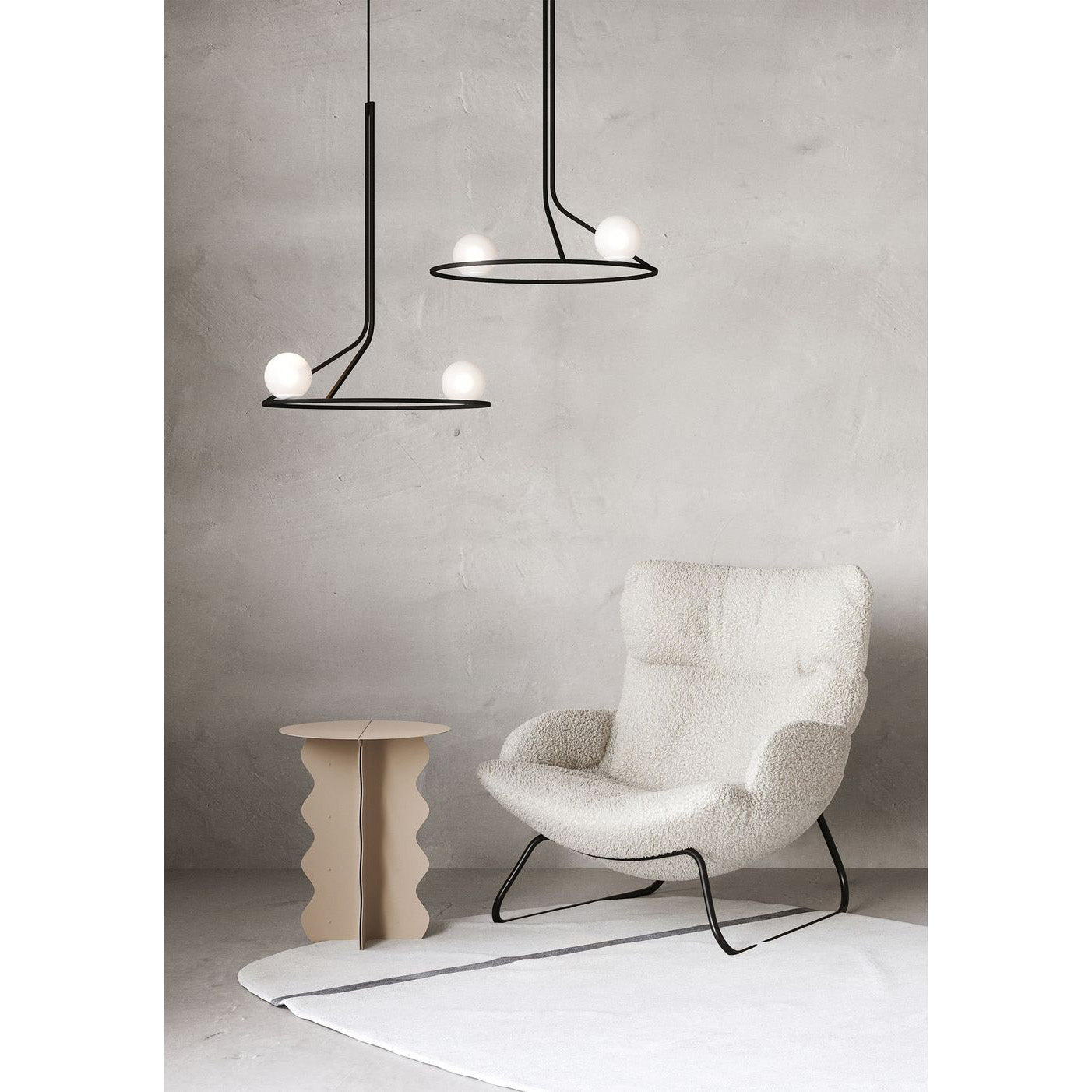 Ilthael Kronleuchter aus Messing und Glas-Letslighting