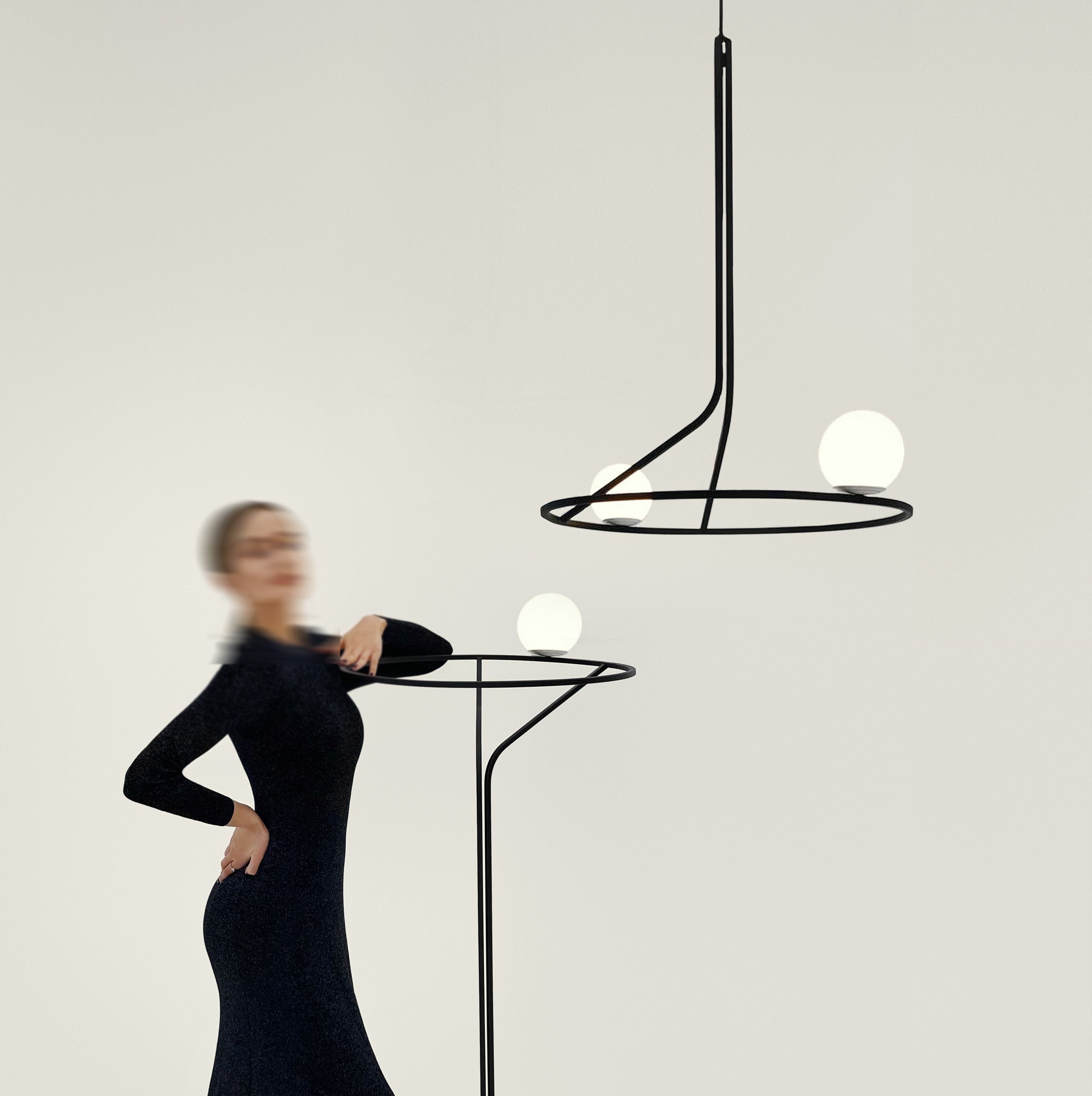 Ilthael Kronleuchter aus Messing und Glas-Letslighting