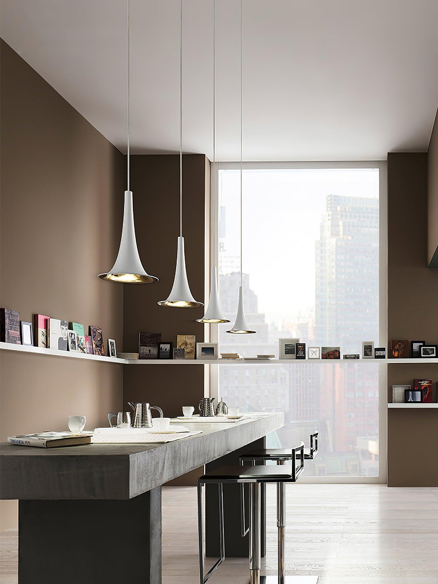 Solara Pendelleuchte Trompetenform Modern-Letslighting