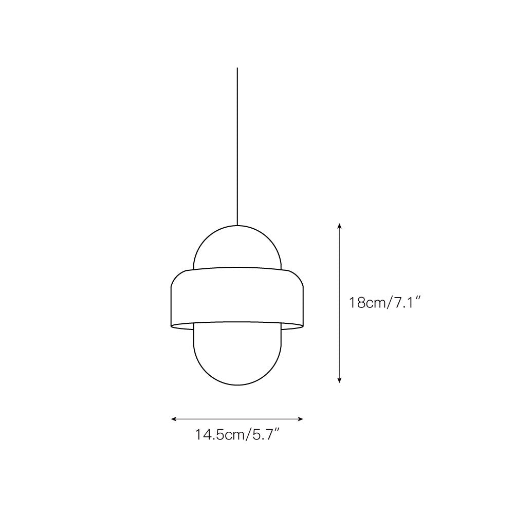 Elliren Marmor Glas Pendelleuchte-Letslighting