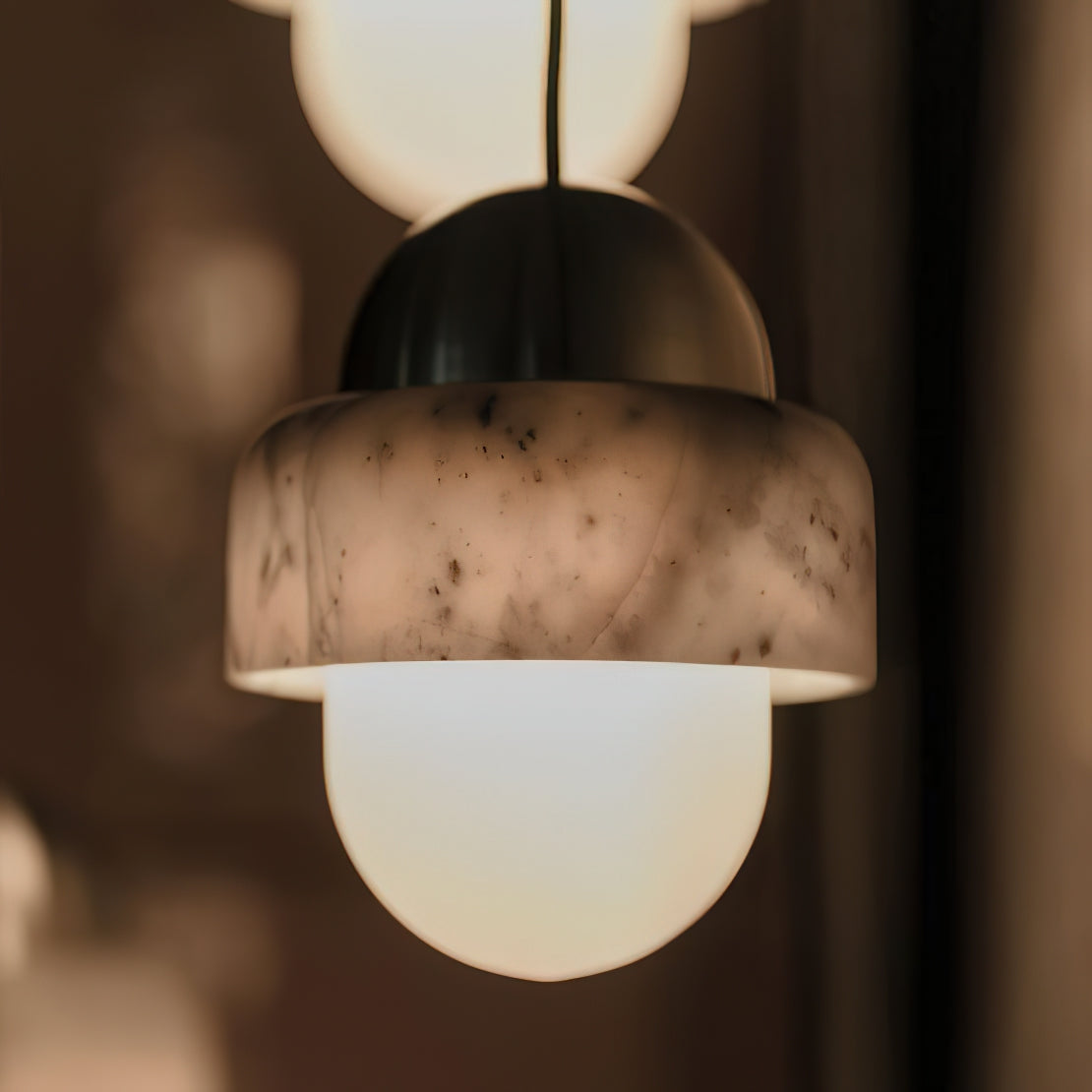 Elliren Marmor Glas Pendelleuchte-Letslighting