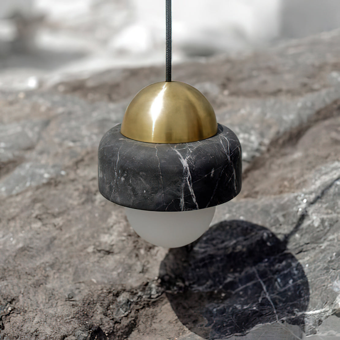 Elliren Marmor Glas Pendelleuchte-Letslighting