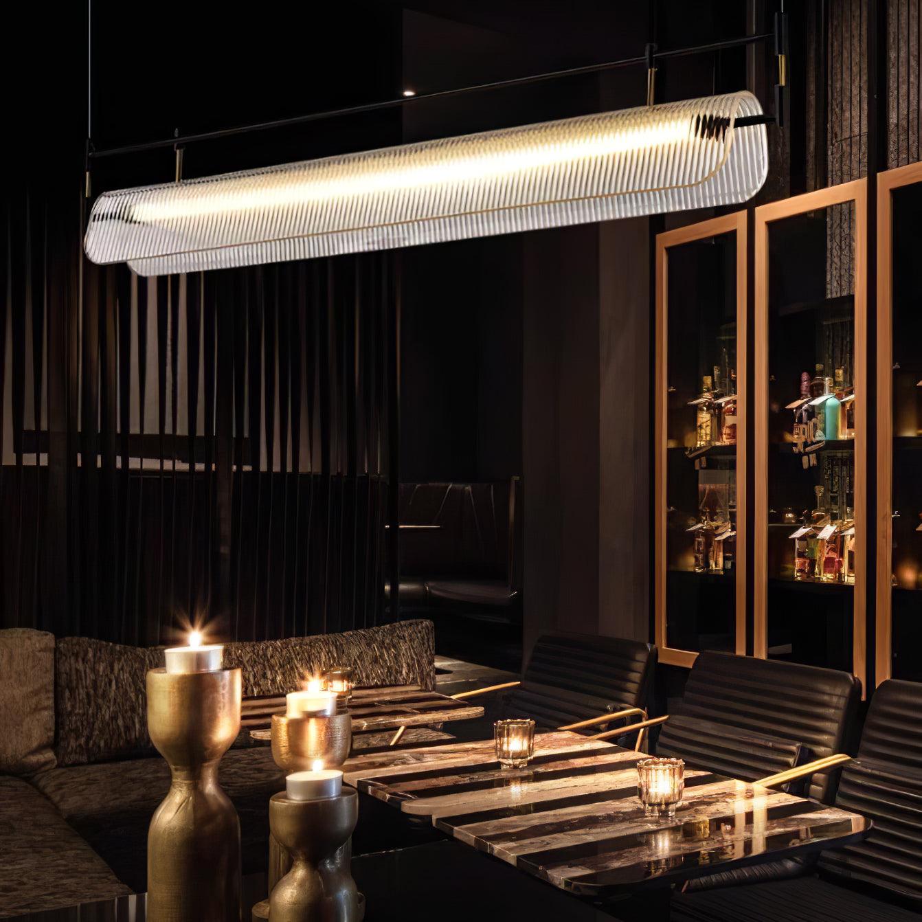 Lustra Kronleuchter Linear Strip Lang-Letslighting