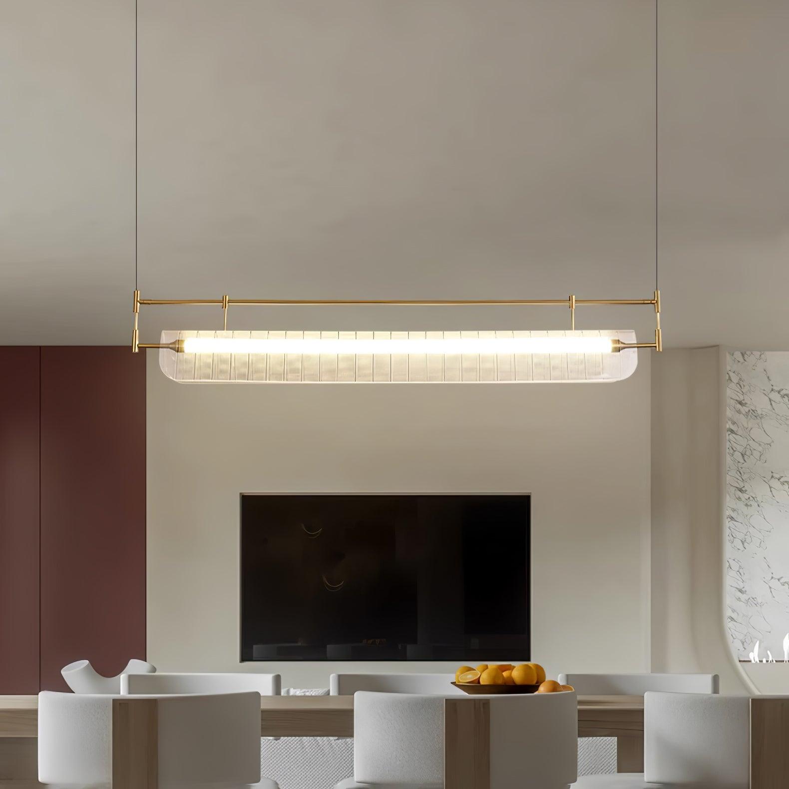 Lustra Kronleuchter Linear Strip Lang-Letslighting