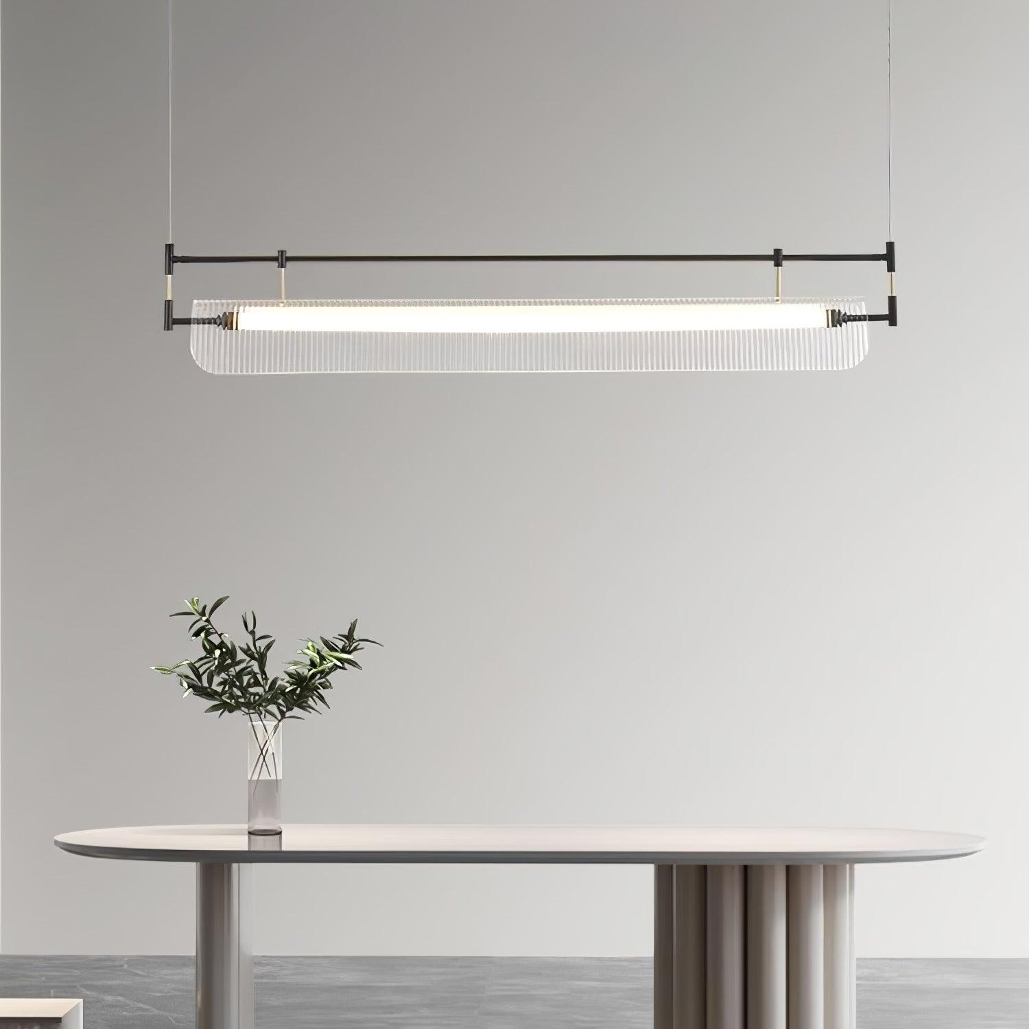 Lustra Kronleuchter Linear Strip Lang-Letslighting